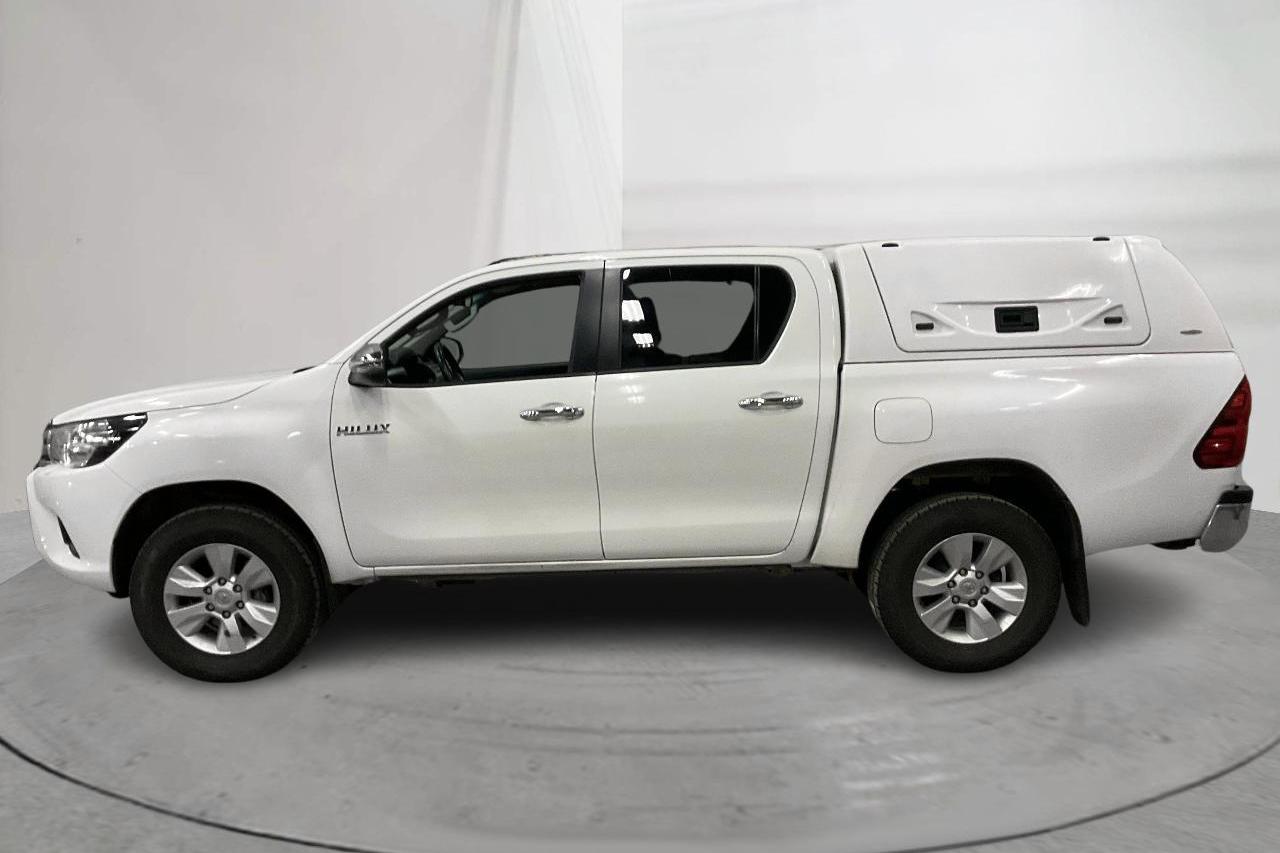 Toyota Hilux 2.4 D 4WD (150hk) - 208 640 km - Manual - white - 2018
