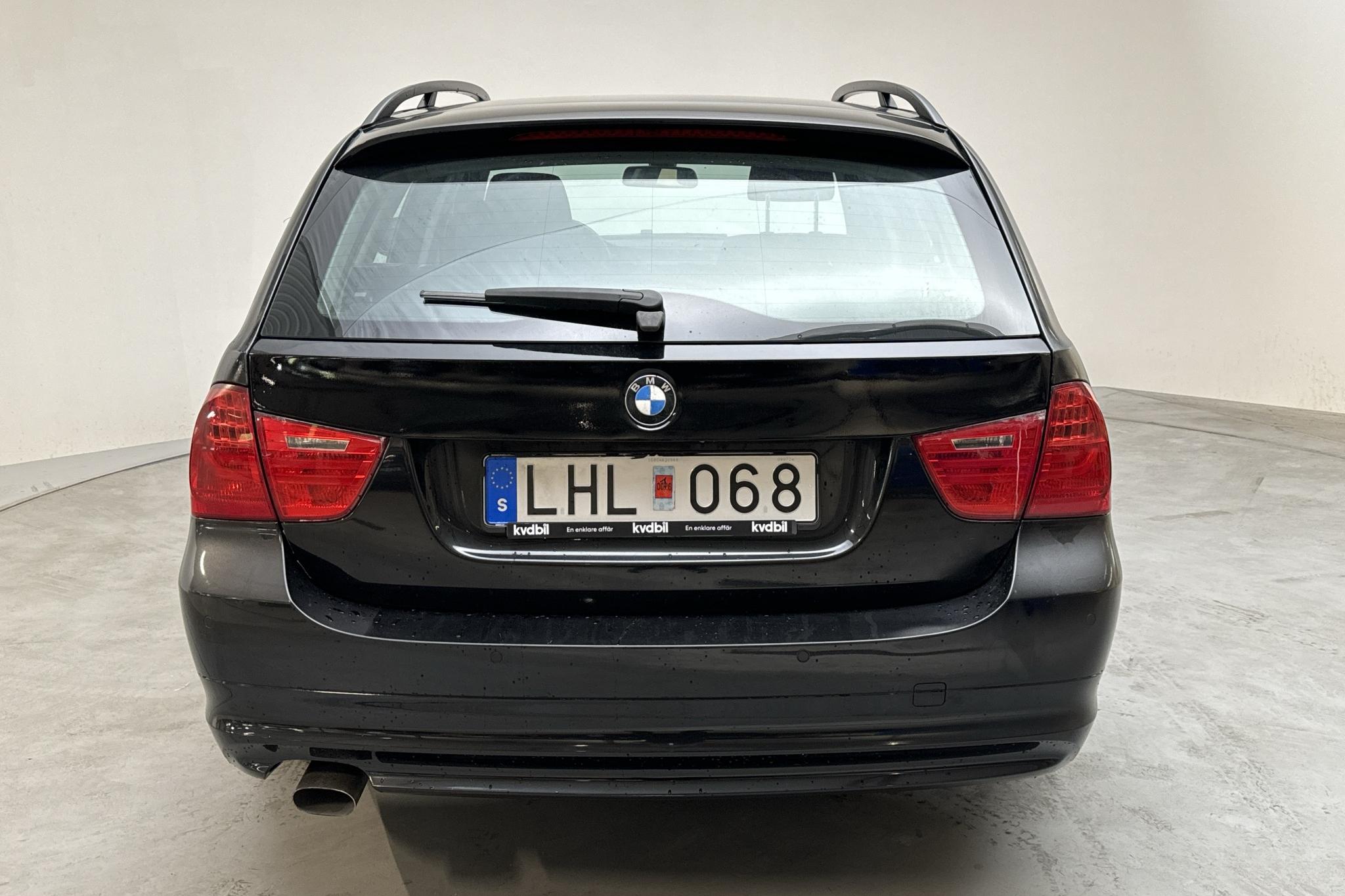 BMW 318d Touring, E91 (143hk) - 143 590 km - Manual - black - 2009