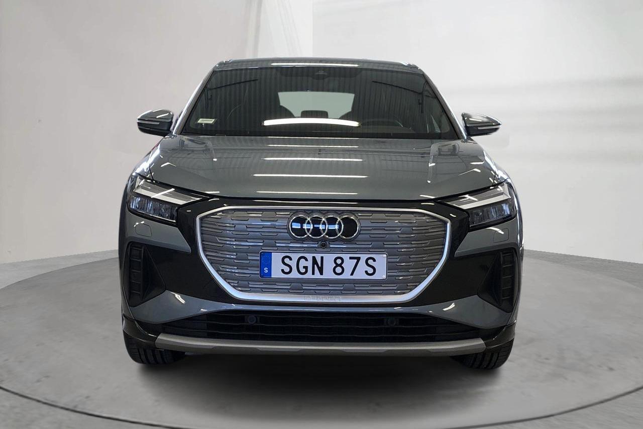 Audi Q4 40 e-tron 77 kWh (204hk) - 13 500 km - Automaattinen - sininen - 2023