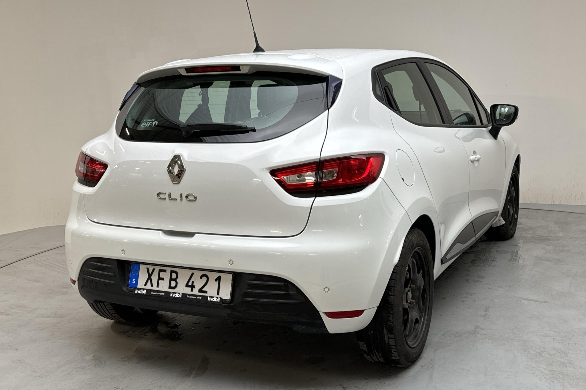 Renault Clio IV 1.2 16V 5dr (75hk) - 57 490 km - Käsitsi - valge - 2018