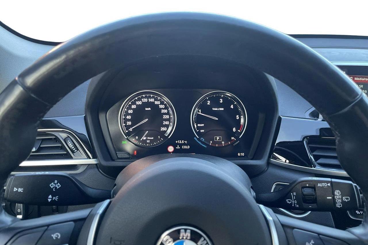 BMW X1 xDrive20d, F48 (190hk) - 76 300 km - Automatyczna - niebieski - 2018