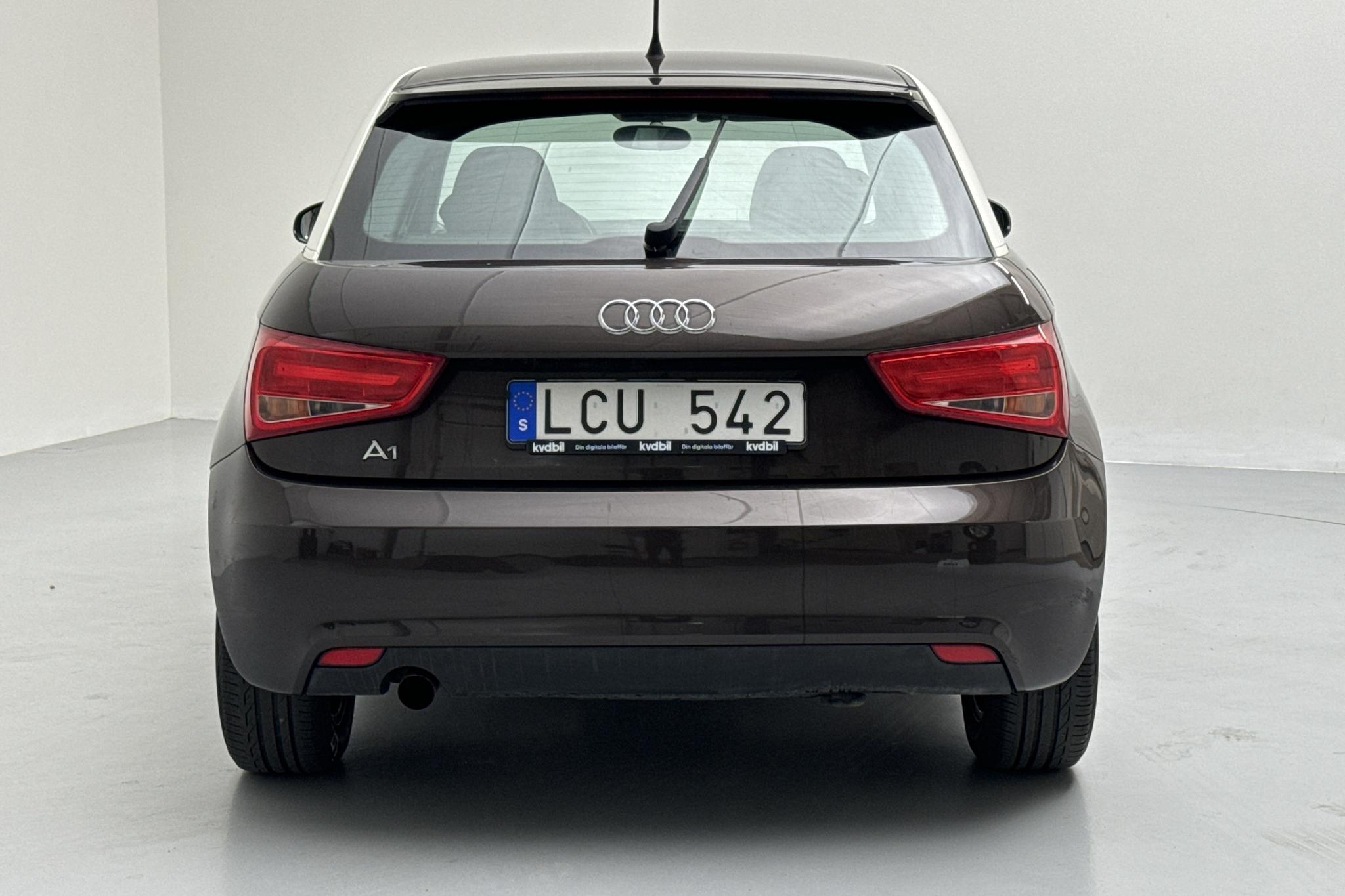 Audi A1 1.2 TFSI (86hk) - 105 190 km - Manual - brown - 2011