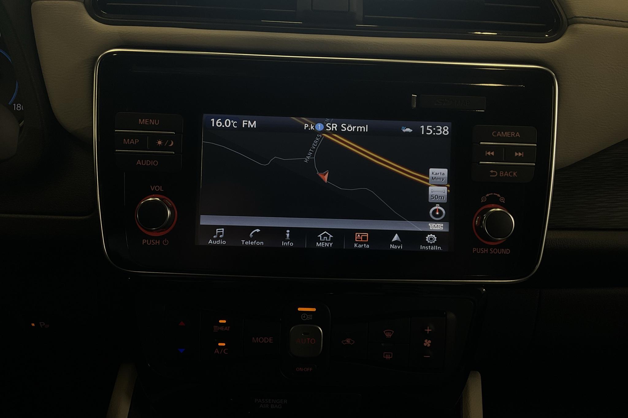 Nissan LEAF 5dr 39 kWh (150hk) - 31 820 km - Automaatne - valge - 2019