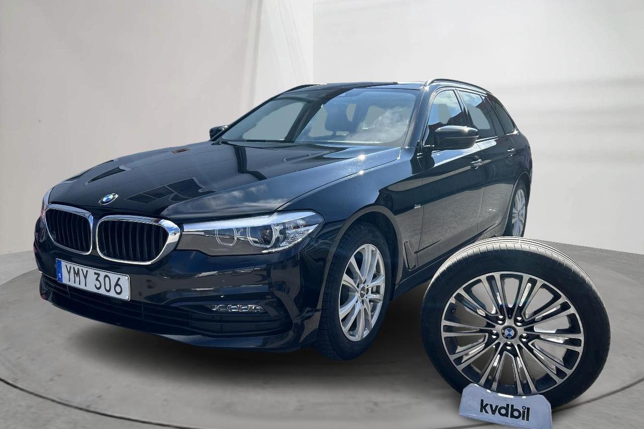 BMW 520d Touring, G31 (190hk) - 124 090 km - Automaatne - must - 2018