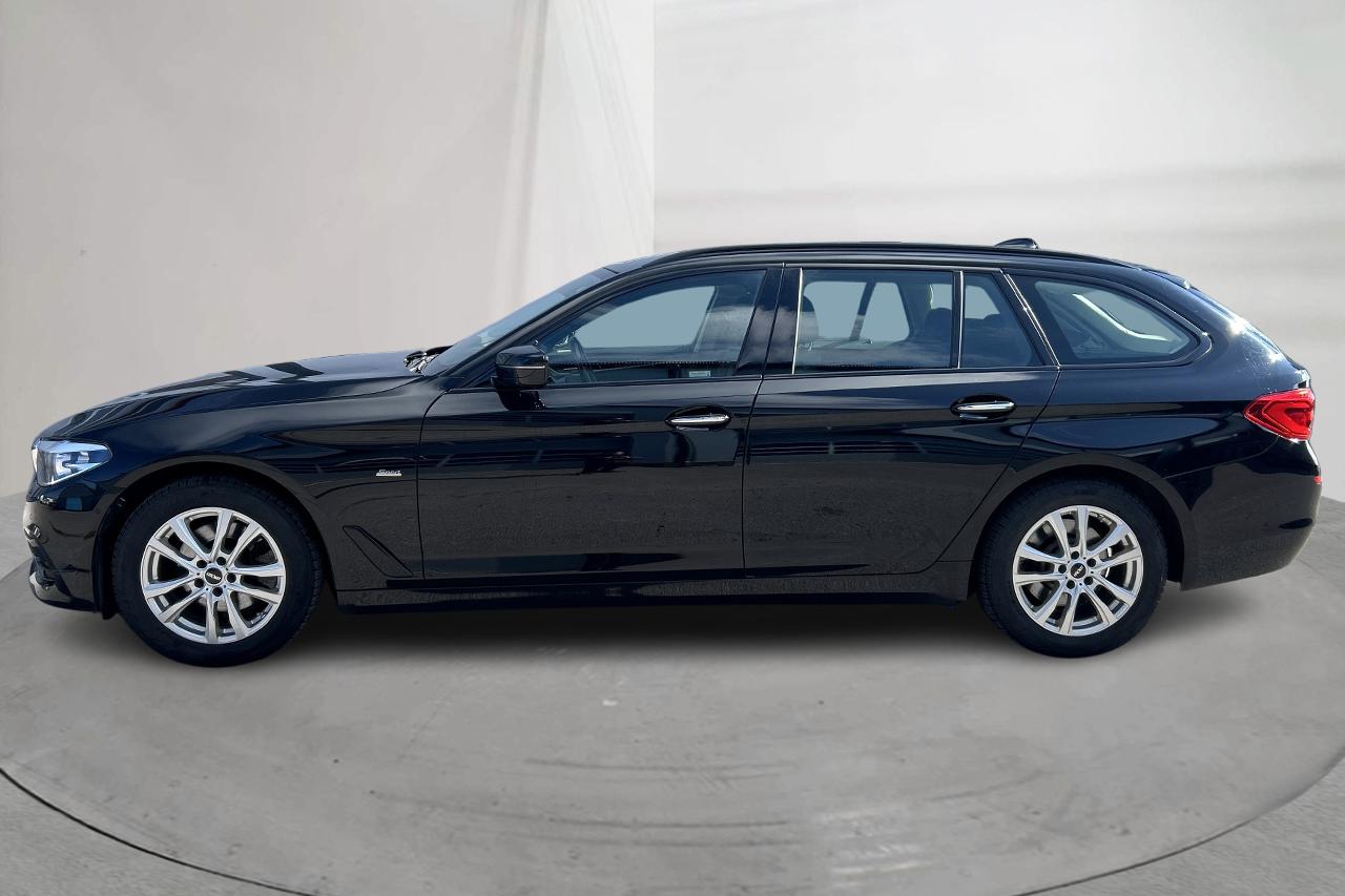 BMW 520d Touring, G31 (190hk) - 124 090 km - Automatyczna - czarny - 2018