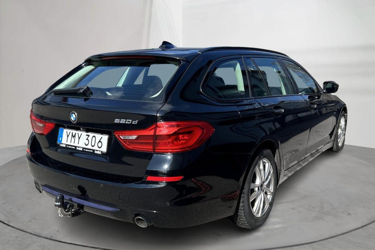 BMW 520d Touring, G31 (190hk) - 12 409 mil - Automat - svart - 2018