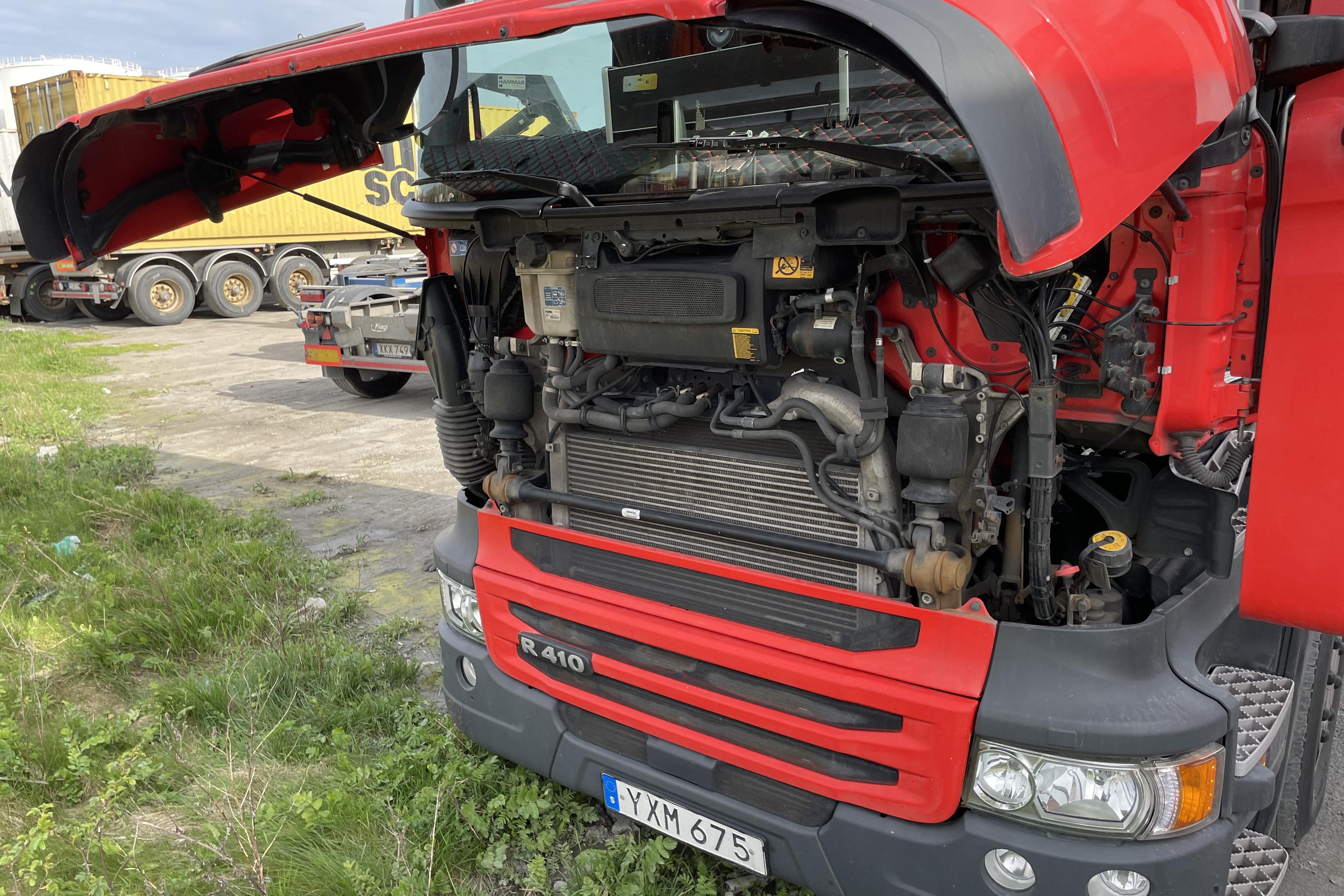 Scania R410 - 564 816 km - Automaatne - punane - 2017