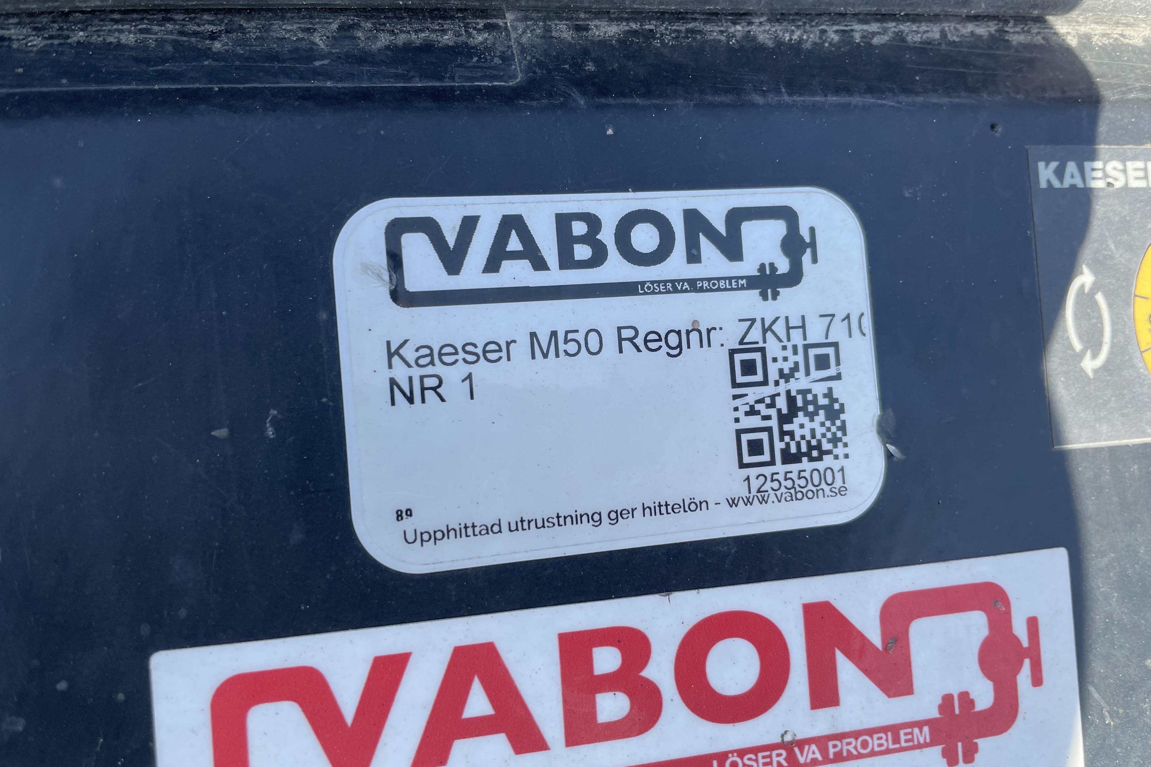 Kaeser M 50 - 2 954 km - kollane - 2018