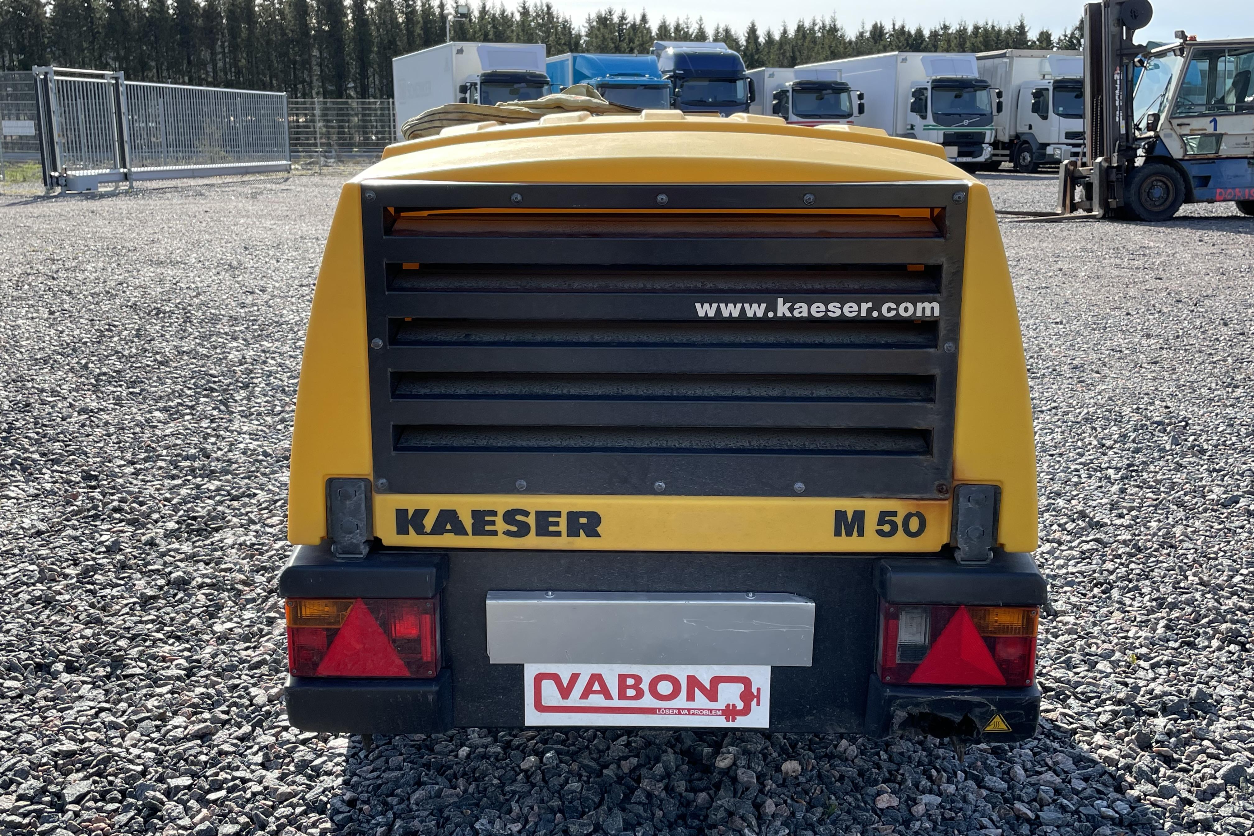 Kaeser M 50 - 2 954 km - żółty - 2018