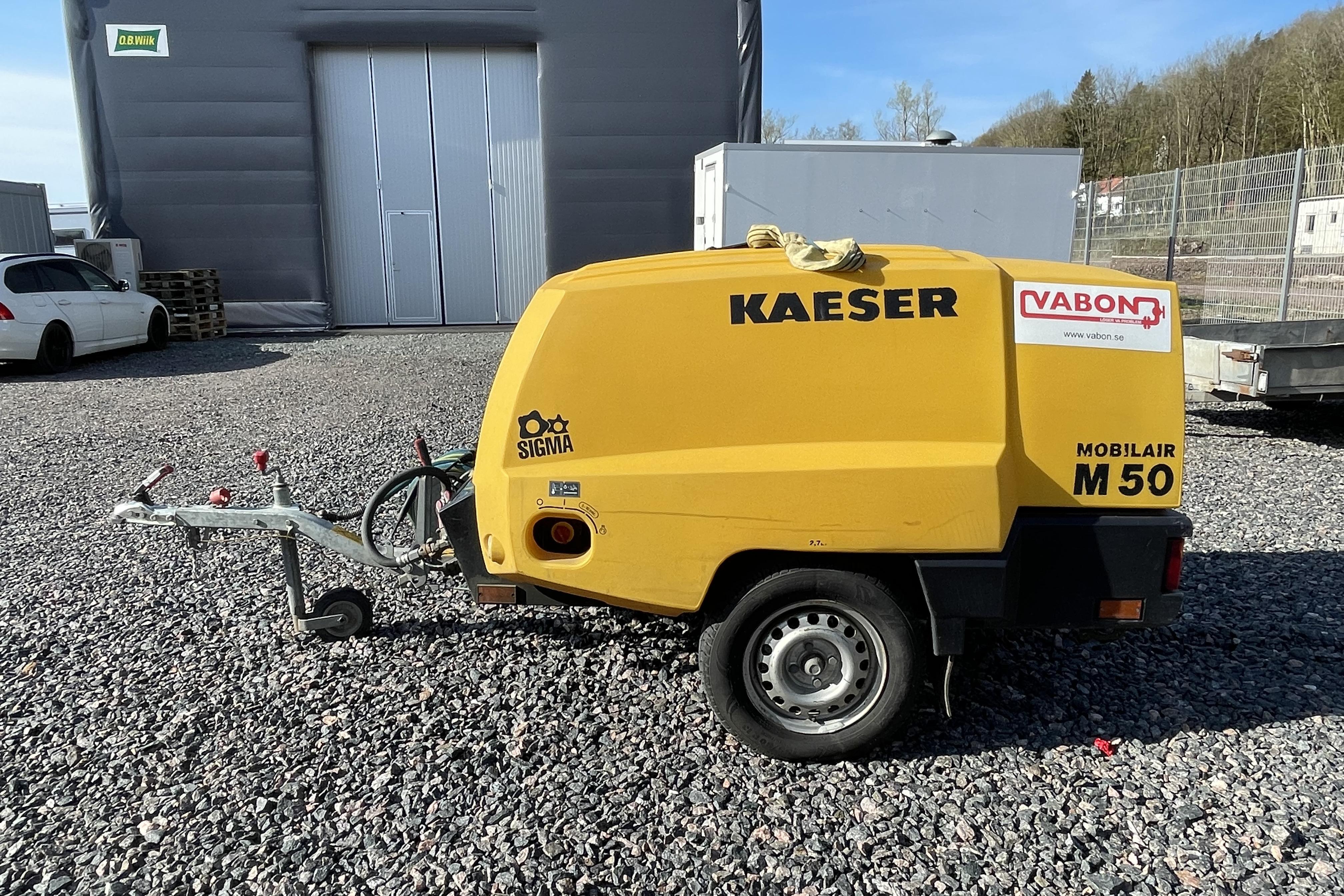 Kaeser M 50 - 2 954 km - yellow - 2018