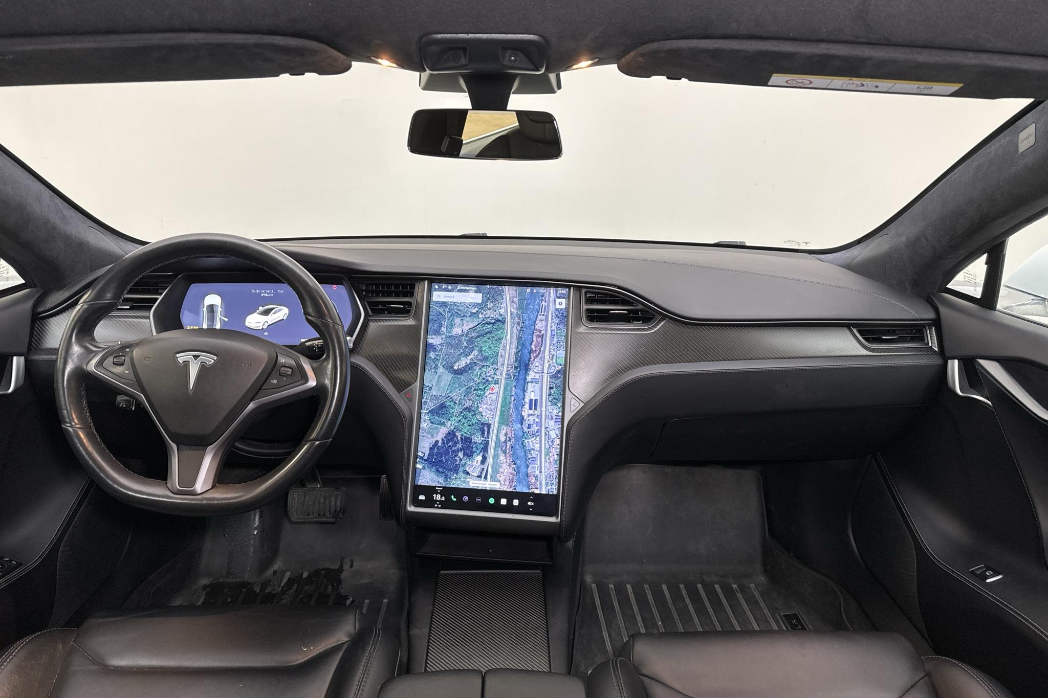 Tesla Model S 75D - 185 020 km - Automaattinen - valkoinen - 2019
