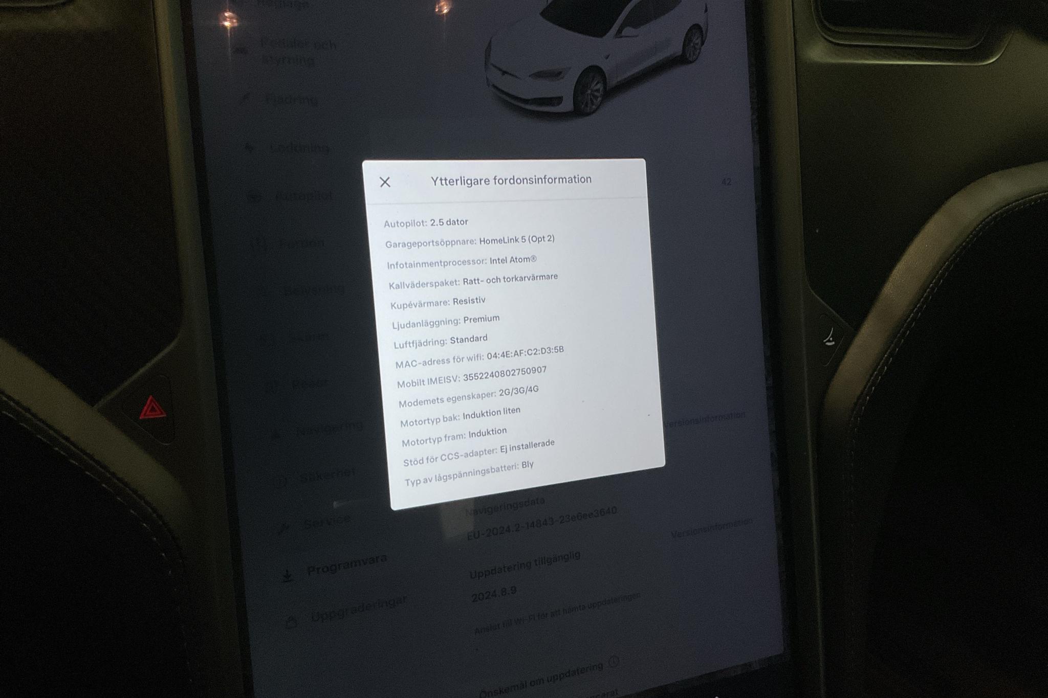 Tesla Model S 75D - 185 020 km - Automatyczna - biały - 2019