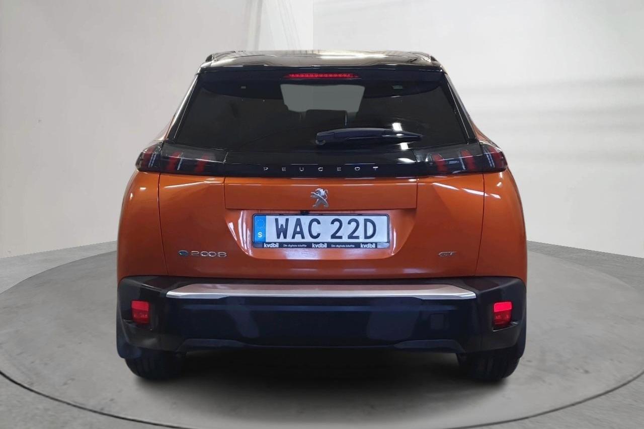 Peugeot e-2008 50 kWh (136hk) - 2 305 mil - Automat - orange - 2022