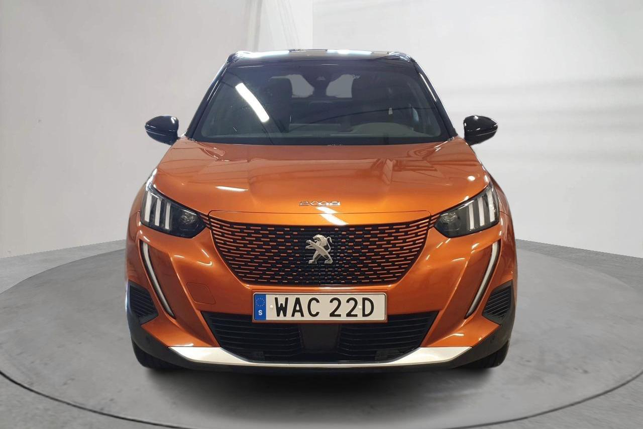Peugeot e-2008 50 kWh (136hk) - 2 305 mil - Automat - orange - 2022