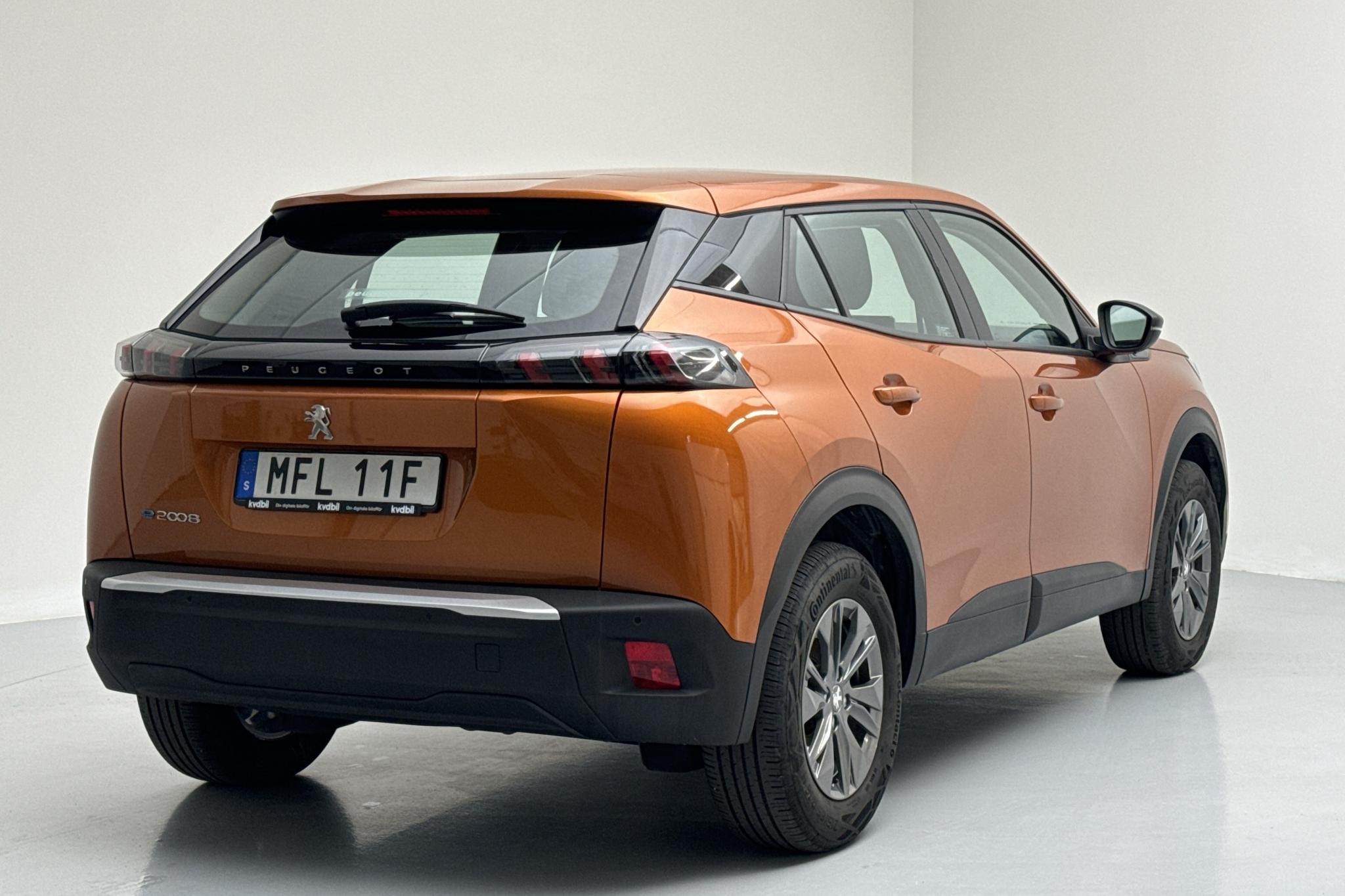 Peugeot e-2008 50 kWh (136hk) - 3 876 mil - Automat - orange - 2022