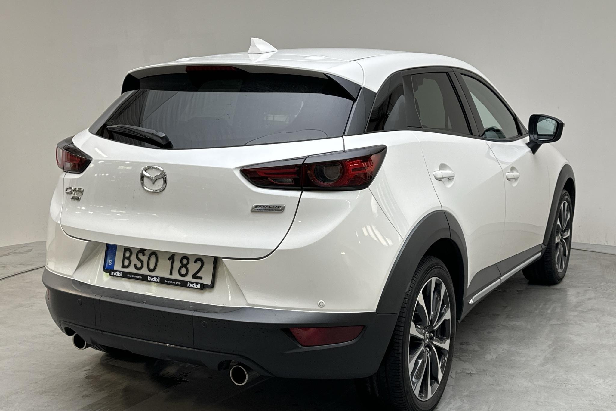 Mazda CX-3 2.0 AWD (150hk) - 113 990 km - Automatic - white - 2019