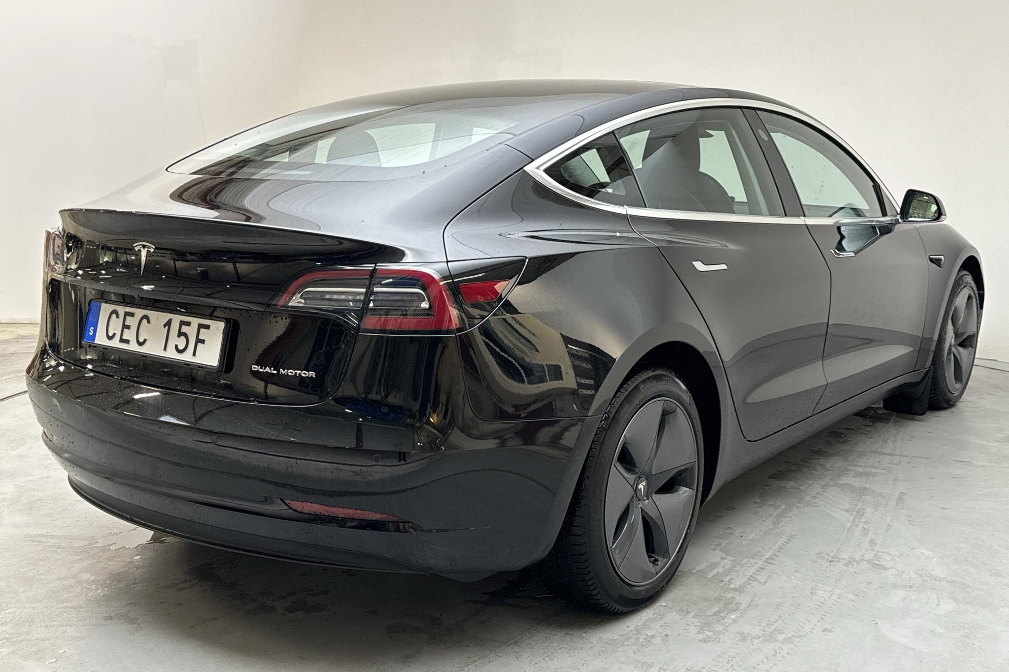 Tesla Model 3 Long Range Dual Motor AWD - 153 550 km - Automatyczna - czarny - 2019