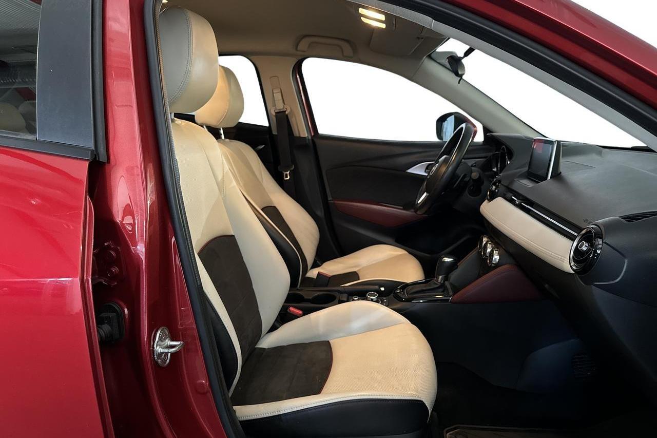Mazda CX-3 2.0 AWD (150hk) - 113 070 km - Automatic - red - 2016