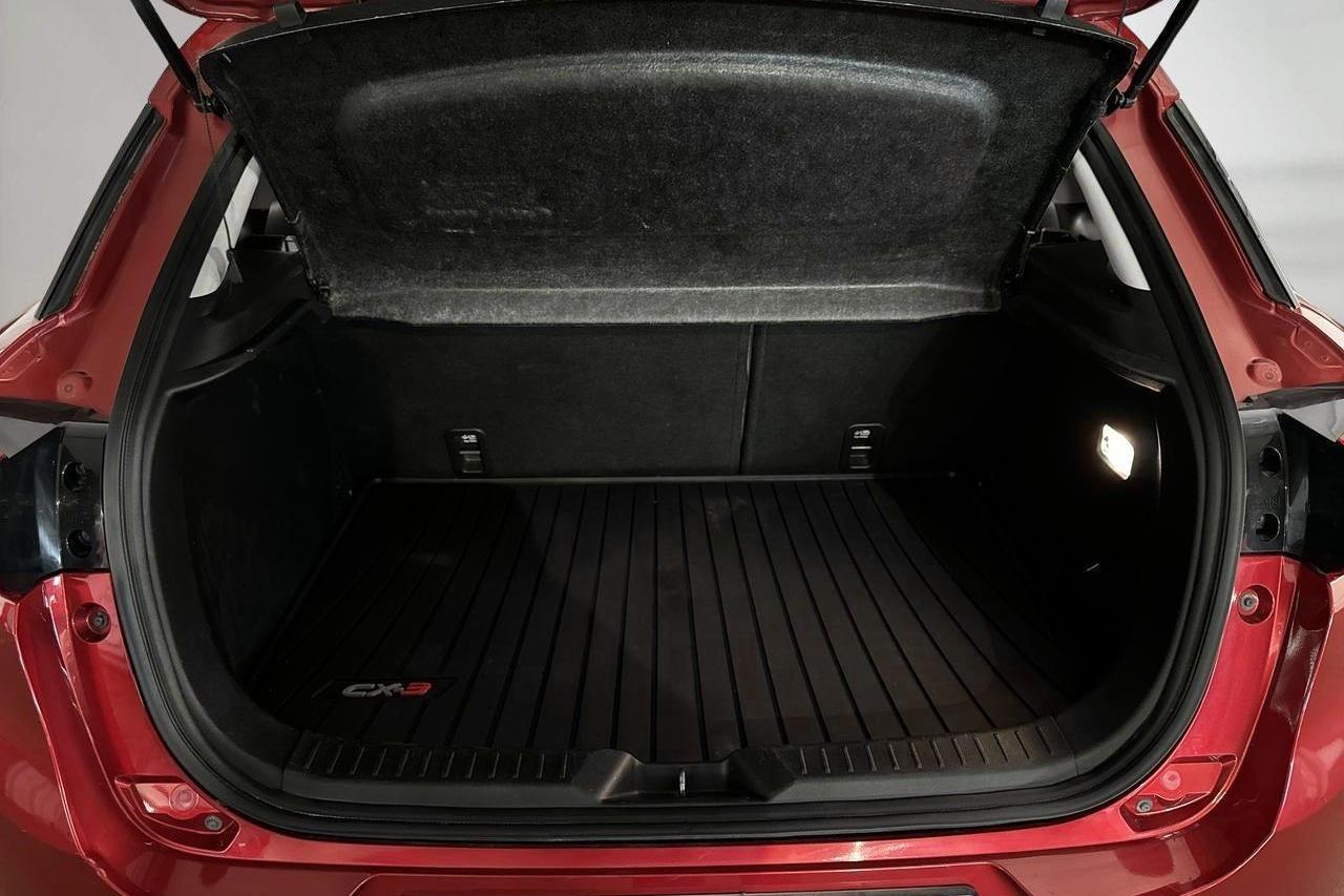 Mazda CX-3 2.0 AWD (150hk) - 113 070 km - Automatyczna - czerwony - 2016