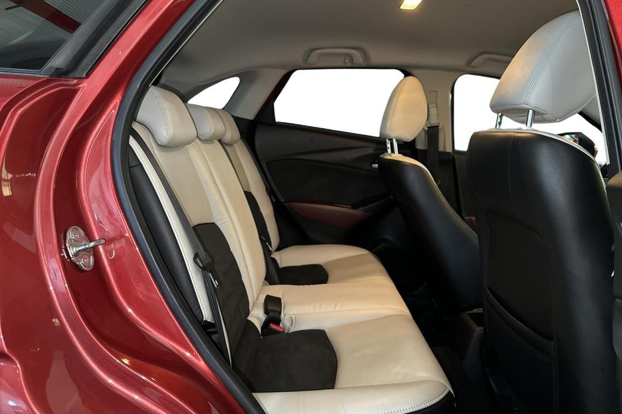 Mazda CX-3 2.0 AWD (150hk) - 113 070 km - Automatic - red - 2016