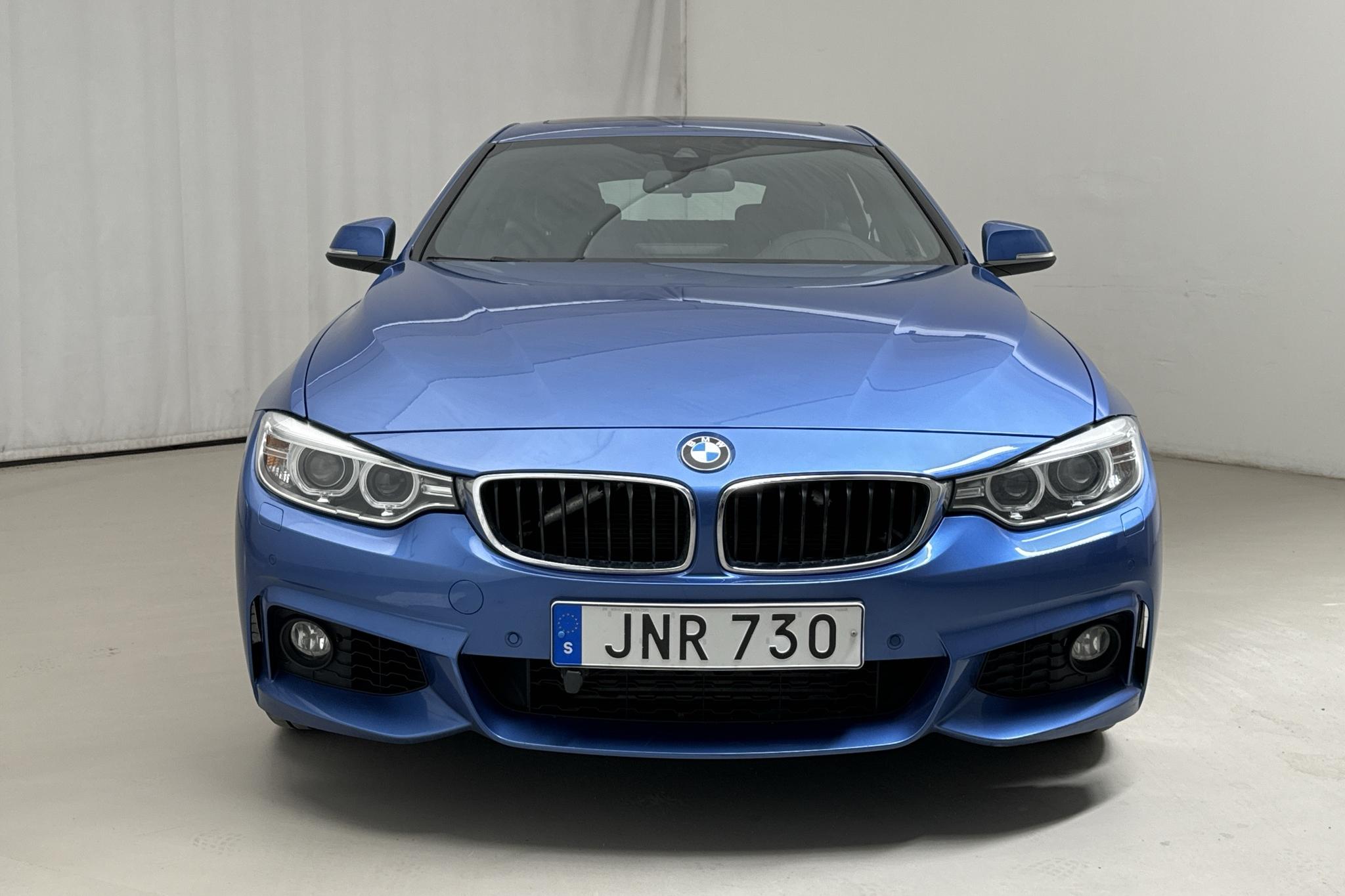BMW 435d xDrive Gran Coupé, F36 (313hk) - 113 640 km - Automatyczna - niebieski - 2015