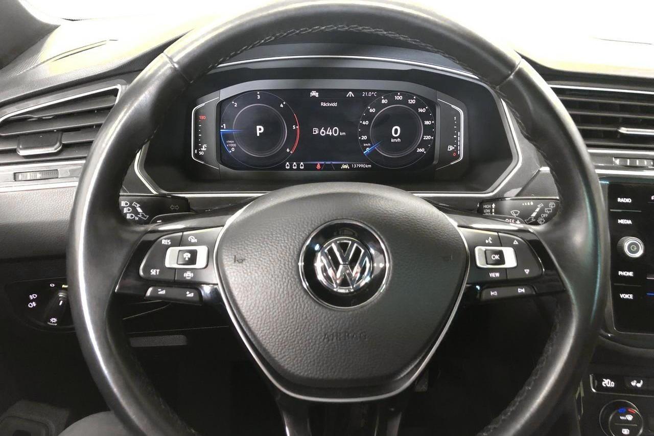 VW Tiguan 2.0 TDI 4MOTION (190hk) - 137 990 km - Automatyczna - biały - 2020