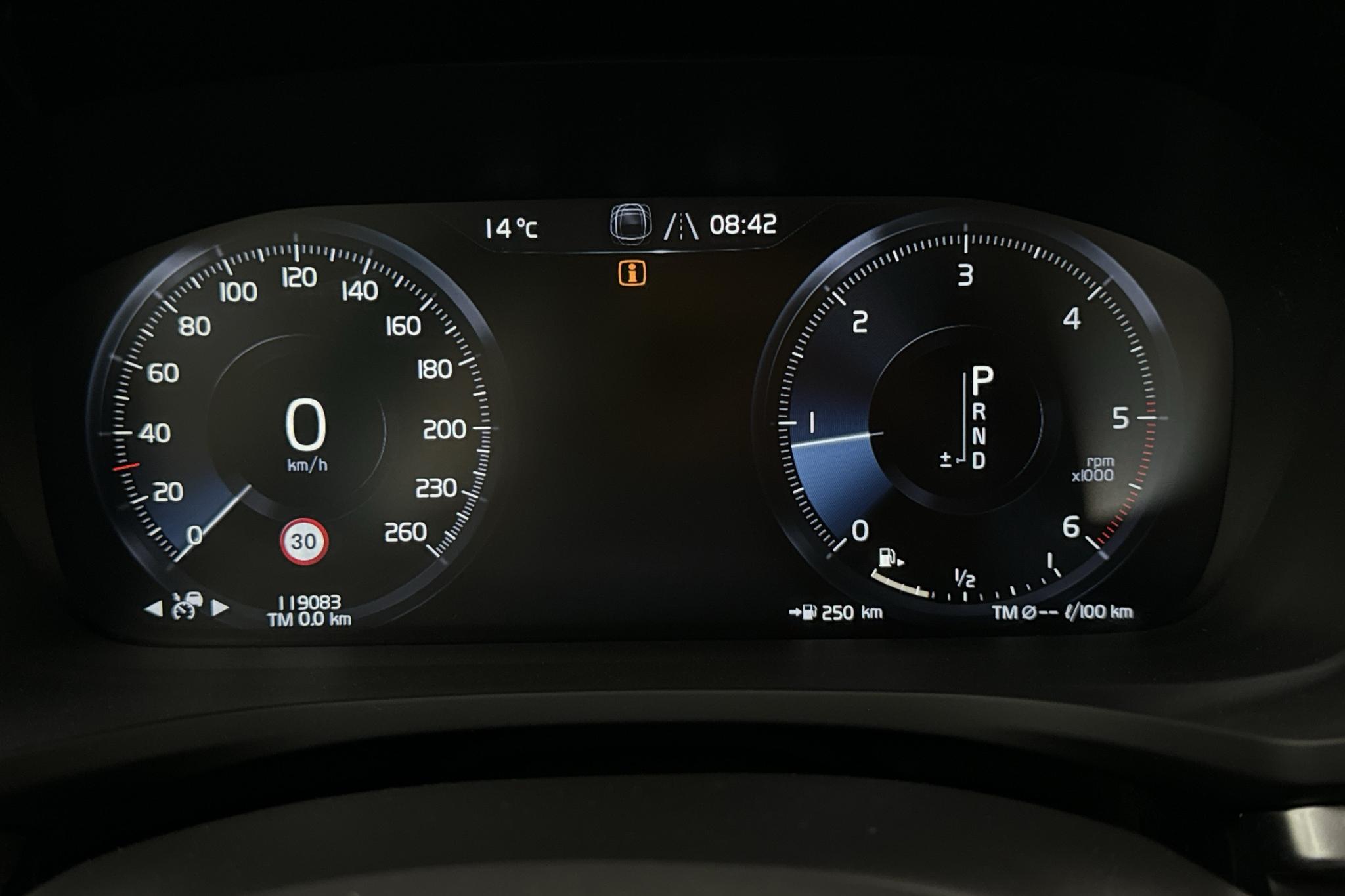 Volvo V60 D3 AWD (150hk) - 119 090 km - Automaatne - hall - 2019