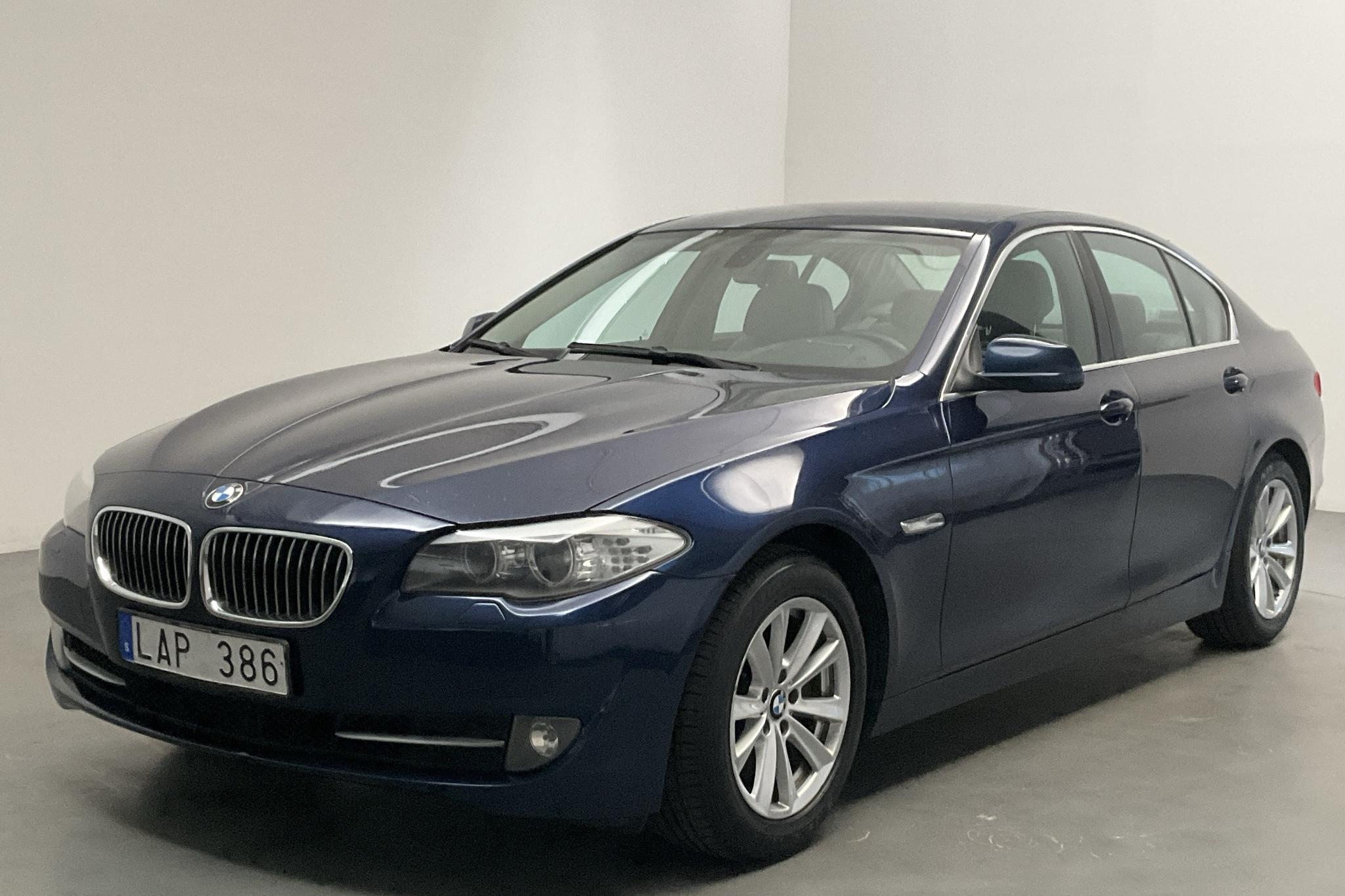 BMW 535i Sedan, F10 (306hk) - 147 470 km - Manual - blue - 2011