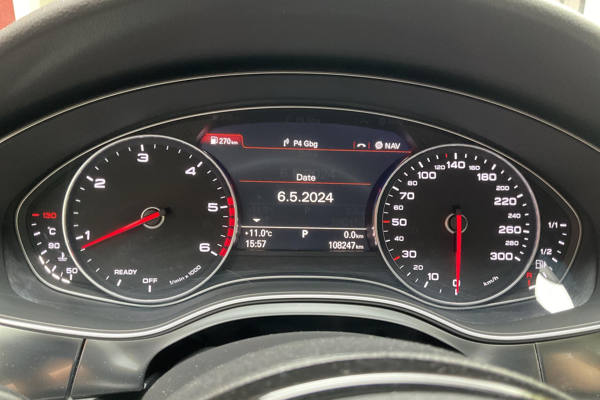 Audi A6 2.0 TDI Avant (190hk) - 108 240 km - Automaatne - must - 2018