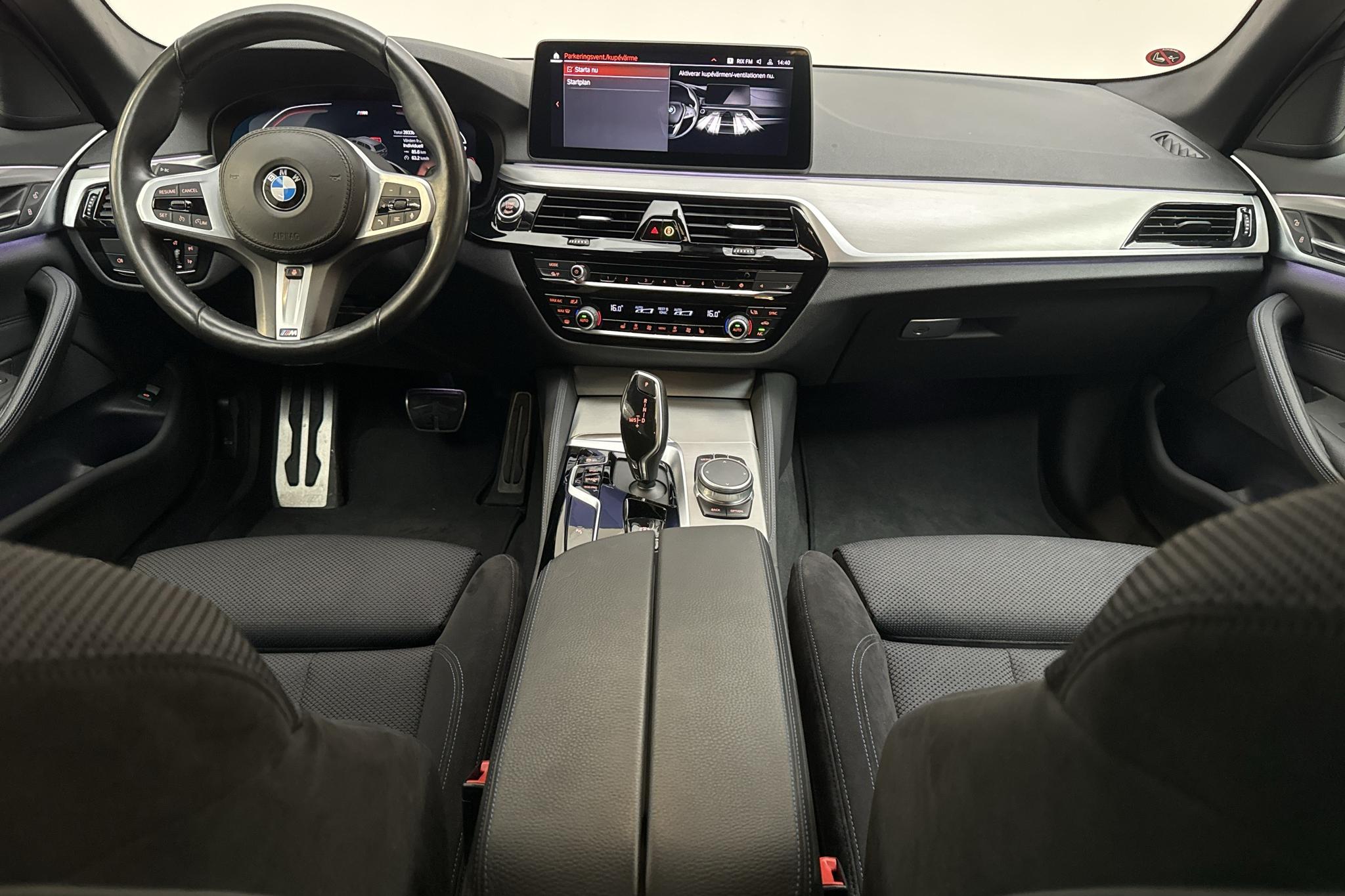 BMW 520d xDrive Touring, G31 LCI (190hk+11hk) - 3 933 mil - Automat - svart - 2021
