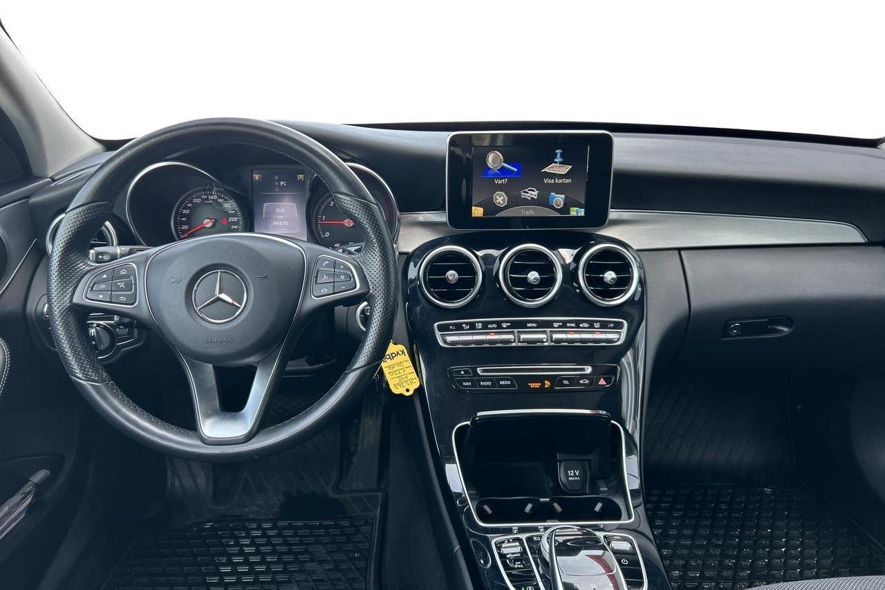 Mercedes C 220 d Kombi S205 (170hk) - 9 957 mil - Automat - silver - 2016