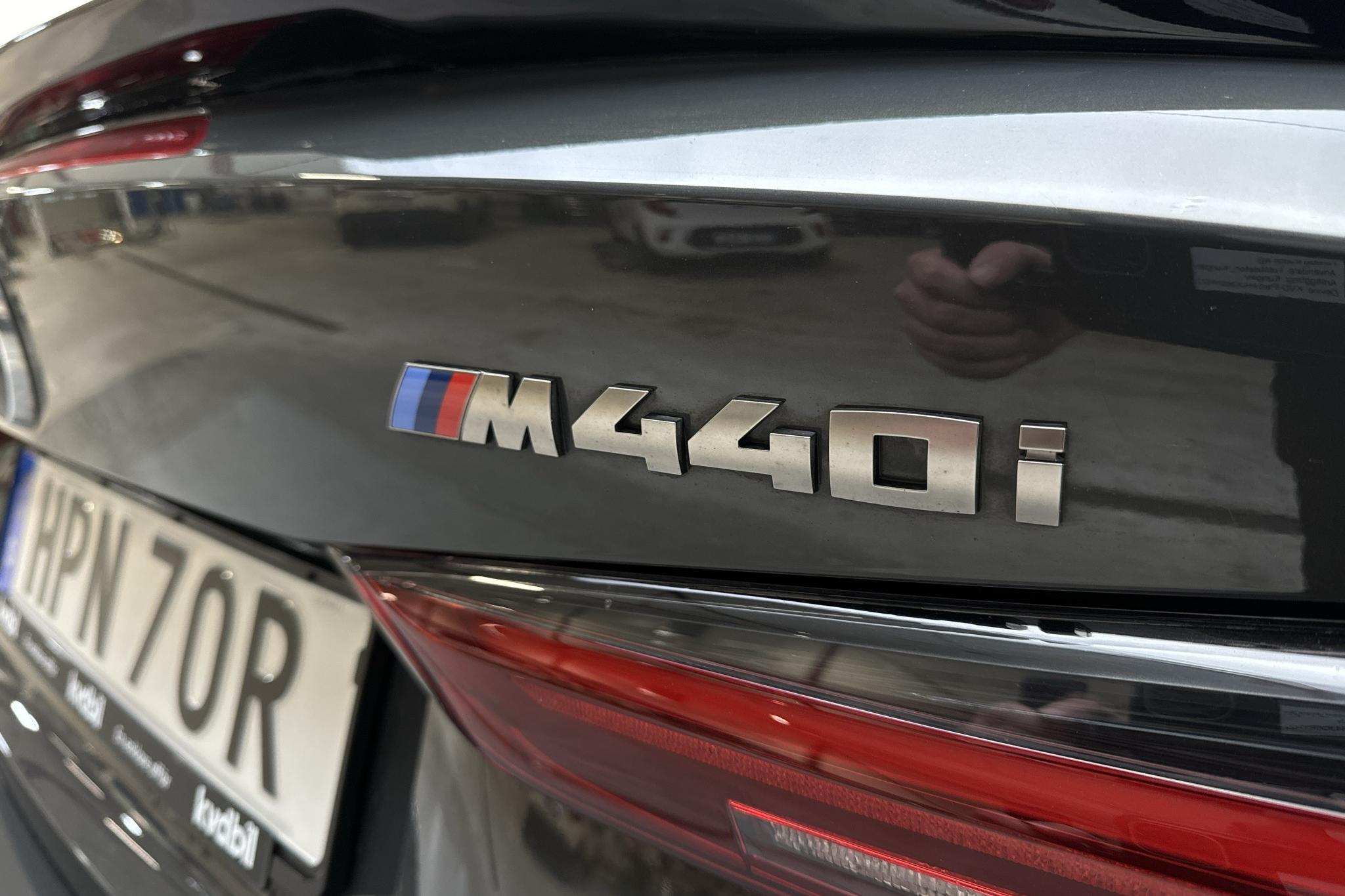 BMW M440i xDrive Cabriolet, G23 (374hk+11hk) - 42 150 km - Automatic - gray - 2022