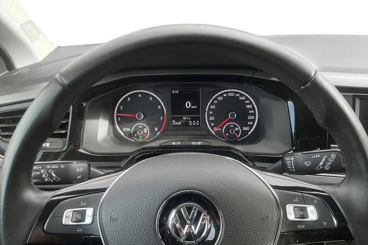 VW Polo 1.0 TGI 5dr (90hk) - 32 430 km - Manualna - biały - 2018