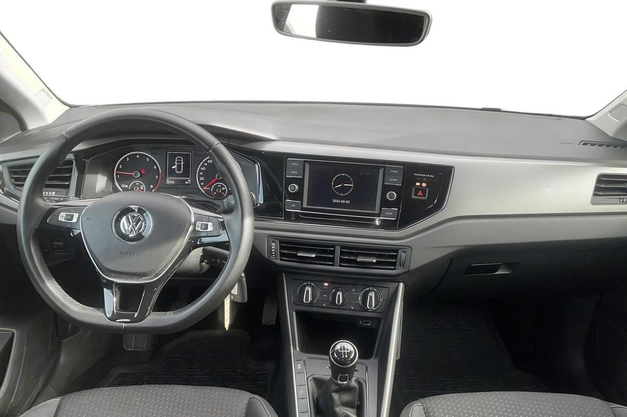 VW Polo 1.0 TGI 5dr (90hk) - 3 243 mil - Manuell - vit - 2018