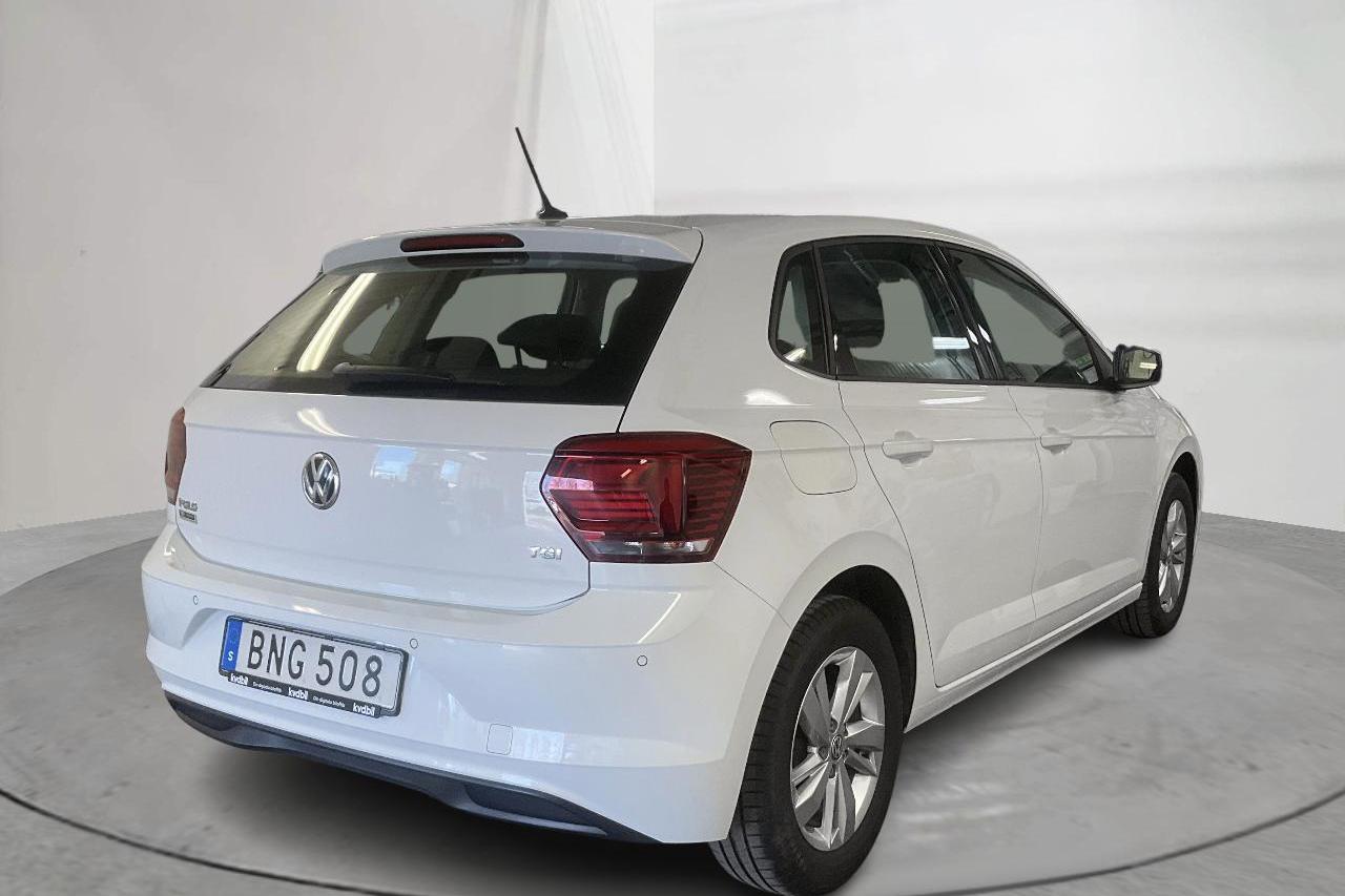 VW Polo 1.0 TGI 5dr (90hk) - 32 430 km - Manual - white - 2018