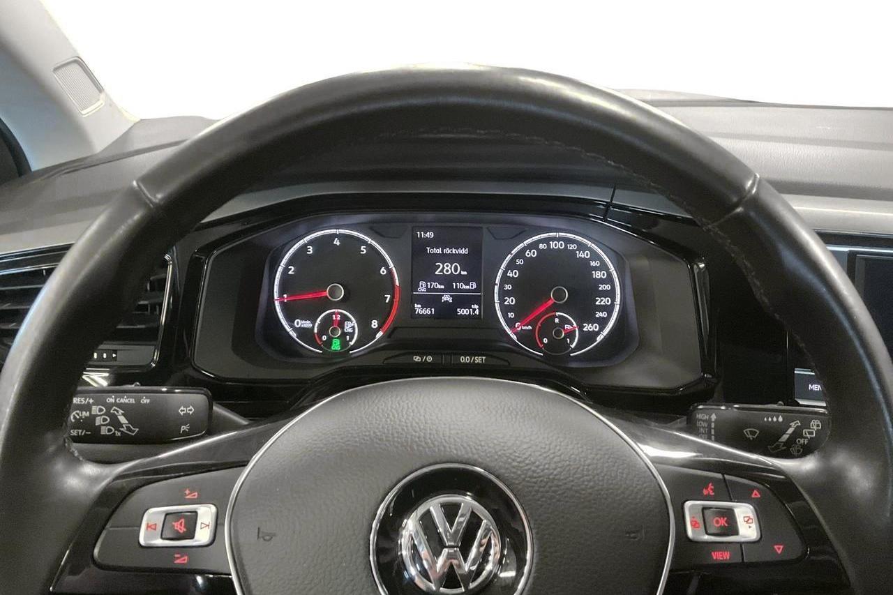 VW Polo 1.0 TGI 5dr (90hk) - 76 660 km - Manuaalinen - Dark Grey - 2020