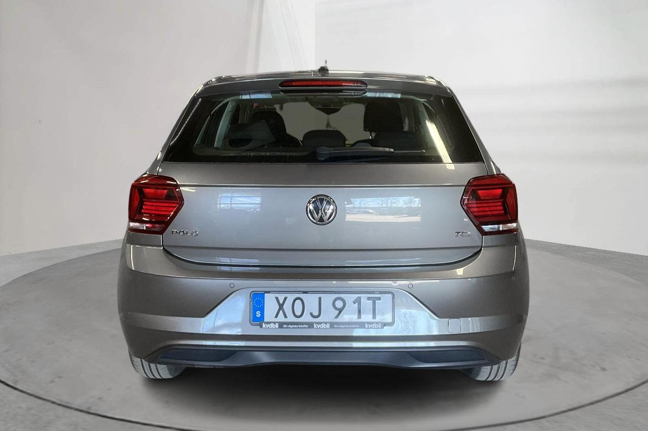 VW Polo 1.0 TGI 5dr (90hk) - 76 660 km - Manual - Dark Grey - 2020