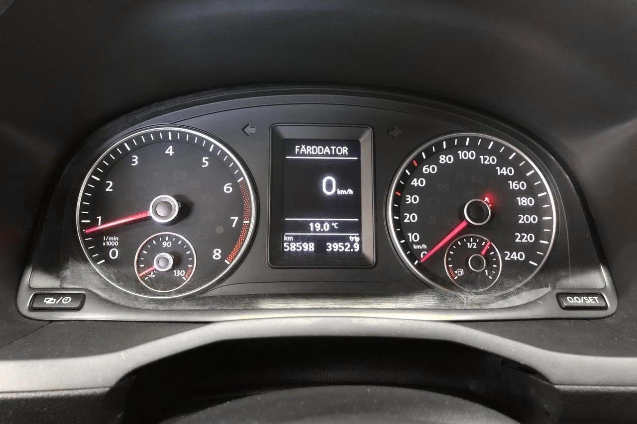VW Caddy Maxi 1.4 TSI (125hk) - 5 862 mil - Automat - vit - 2018