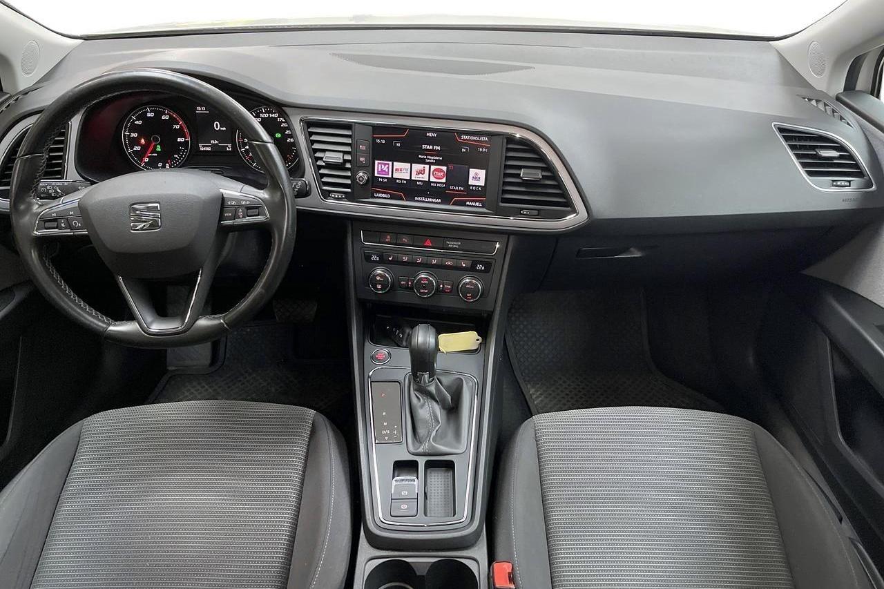 Seat Leon 1.5 TGI ST (130hk) - 104 590 km - Automatyczna - biały - 2020