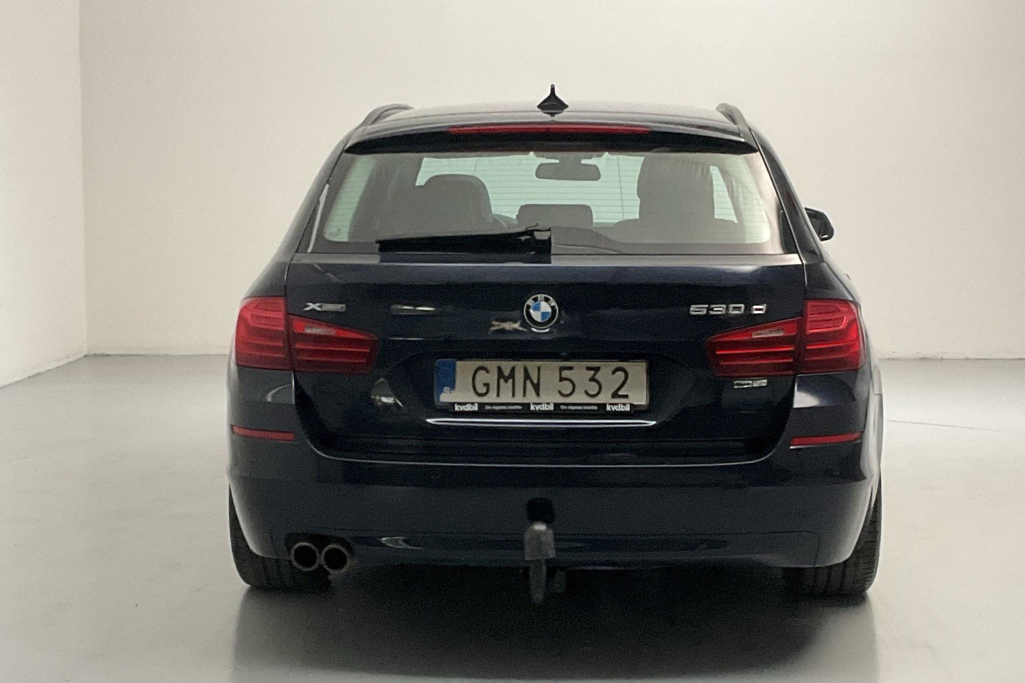 BMW 530d xDrive Touring, F11 (258hk) - 15 563 mil - Automat - blå - 2015