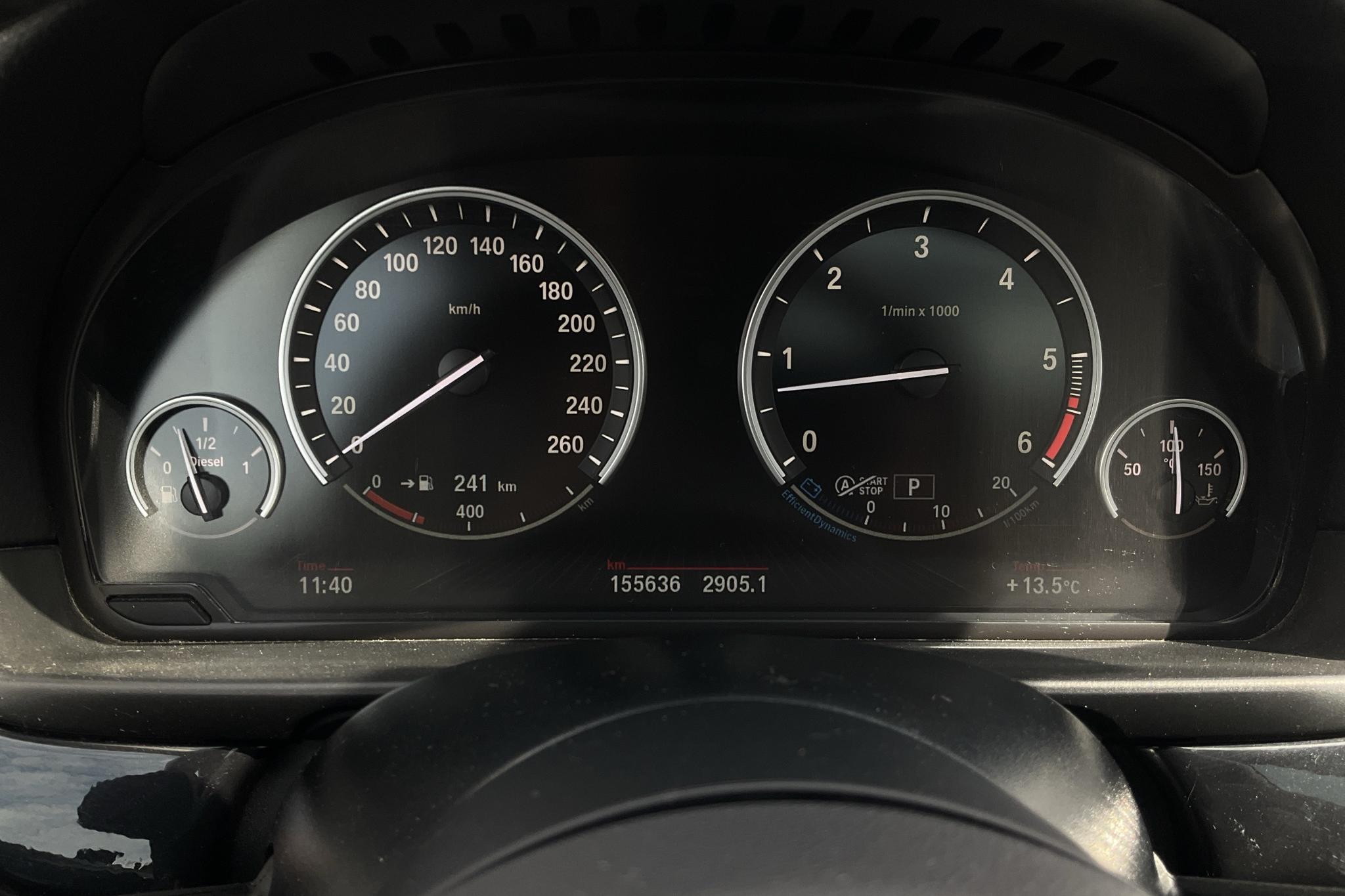 BMW 530d xDrive Touring, F11 (258hk) - 15 563 mil - Automat - blå - 2015