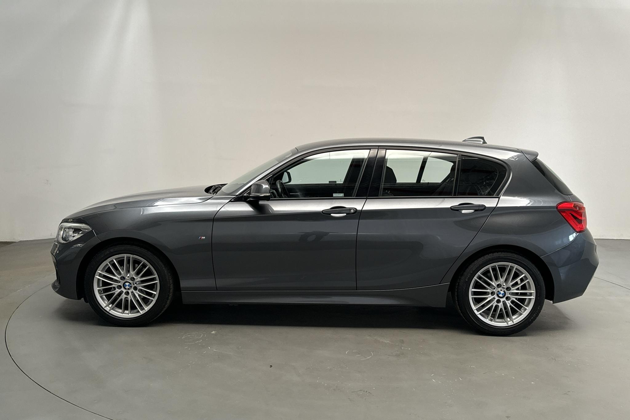 BMW 118i 5dr, F20 (136hk) - 44 250 km - Manualna - szary - 2018