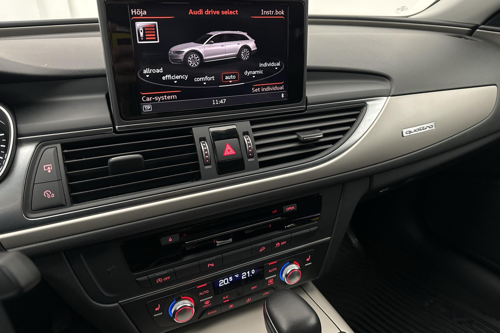 Audi A6 Allroad 3.0 TDI quattro (218hk) - 78 460 km - Automatic - black - 2017