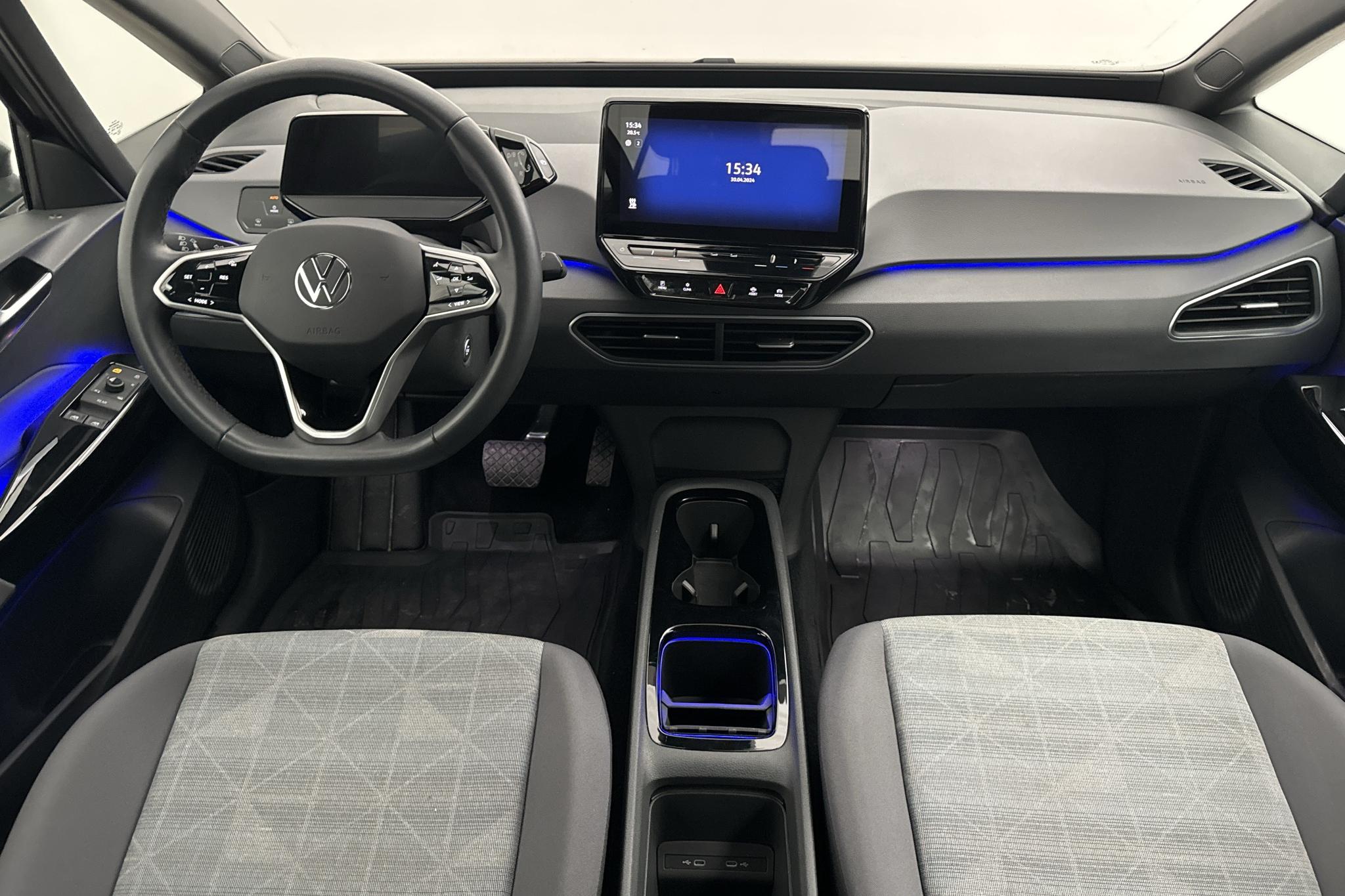 VW ID.3 58kWh (204hk) - 14 010 km - Automaattinen - Dark Grey - 2022