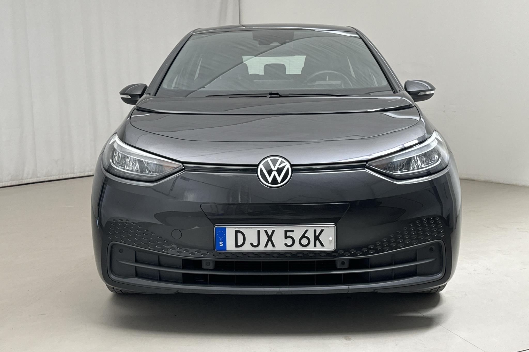 VW ID.3 58kWh (204hk) - 1 401 mil - Automat - Dark Grey - 2022