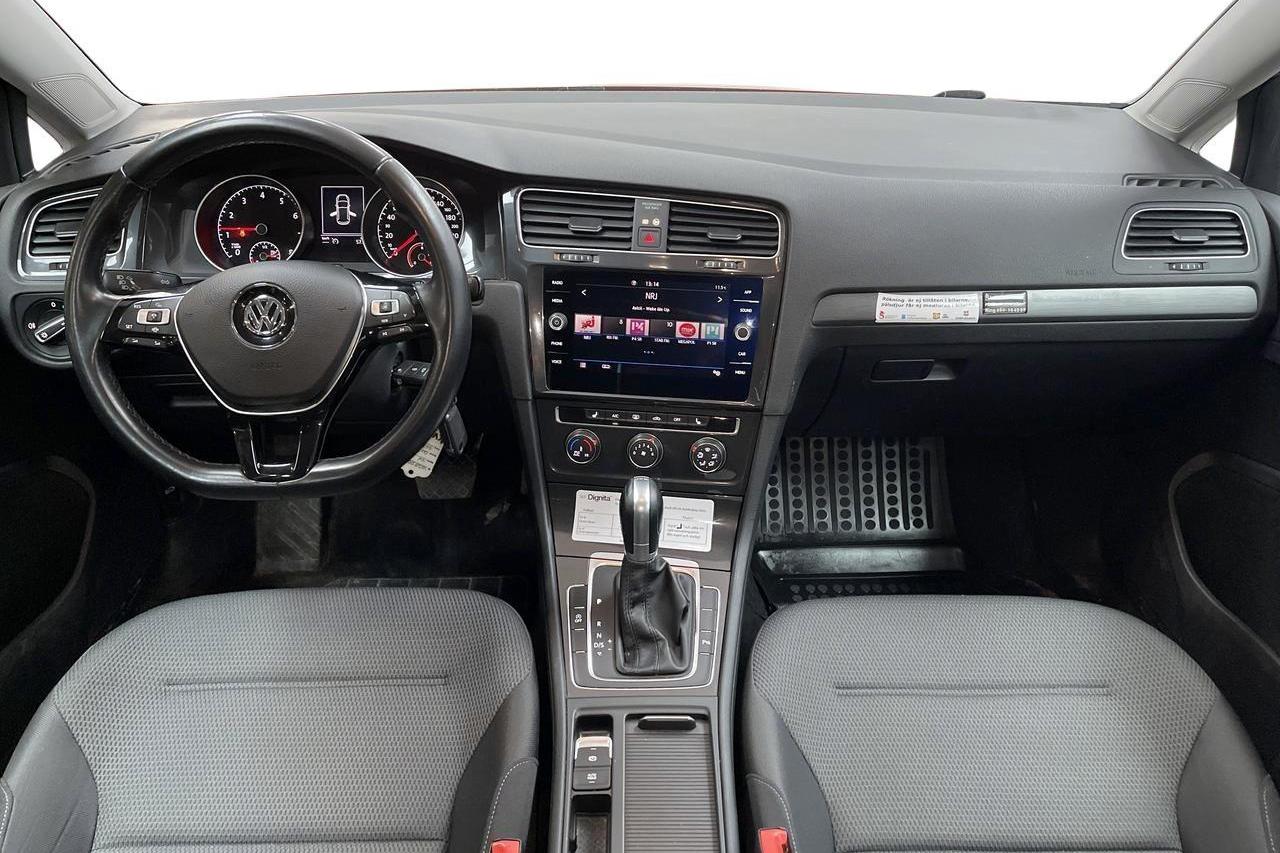 VW Golf VII 1.5 TGI 5dr (130hk) - 76 930 km - Automatyczna - czerwony - 2019