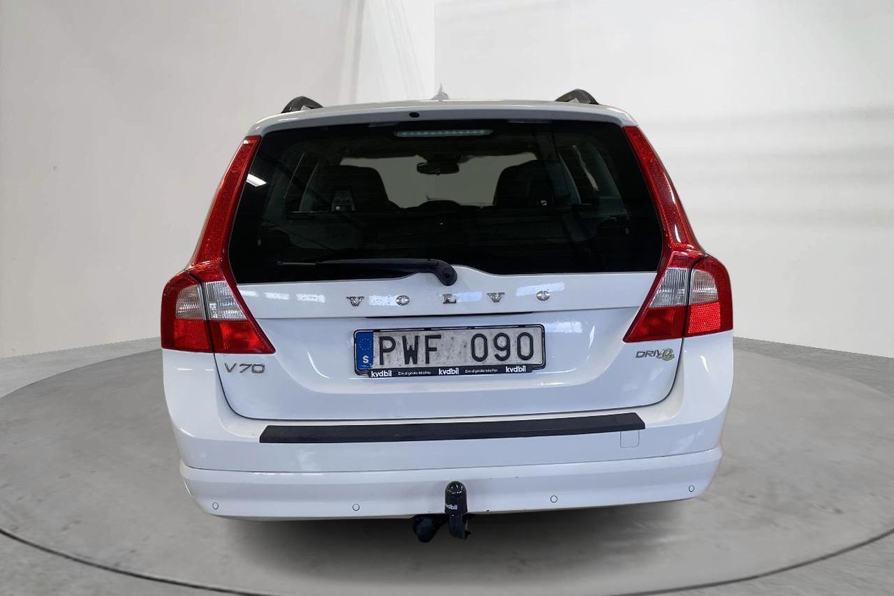 Volvo V70 II 1.6D DRIVe (115hk) - 188 660 km - Manual - white - 2012