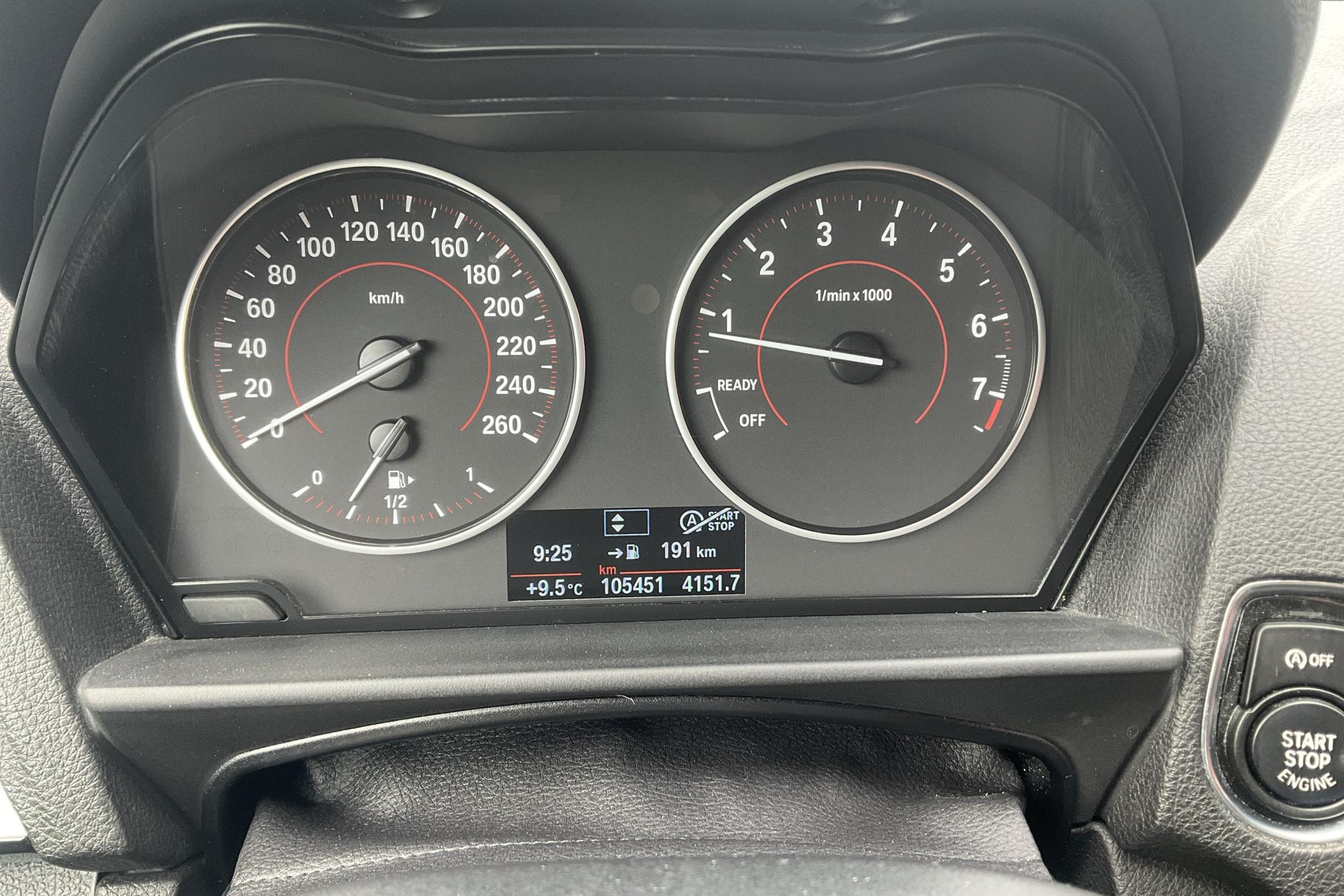 BMW 116i 5dr, F20 (136hk) - 105 450 km - Manualna - biały - 2015