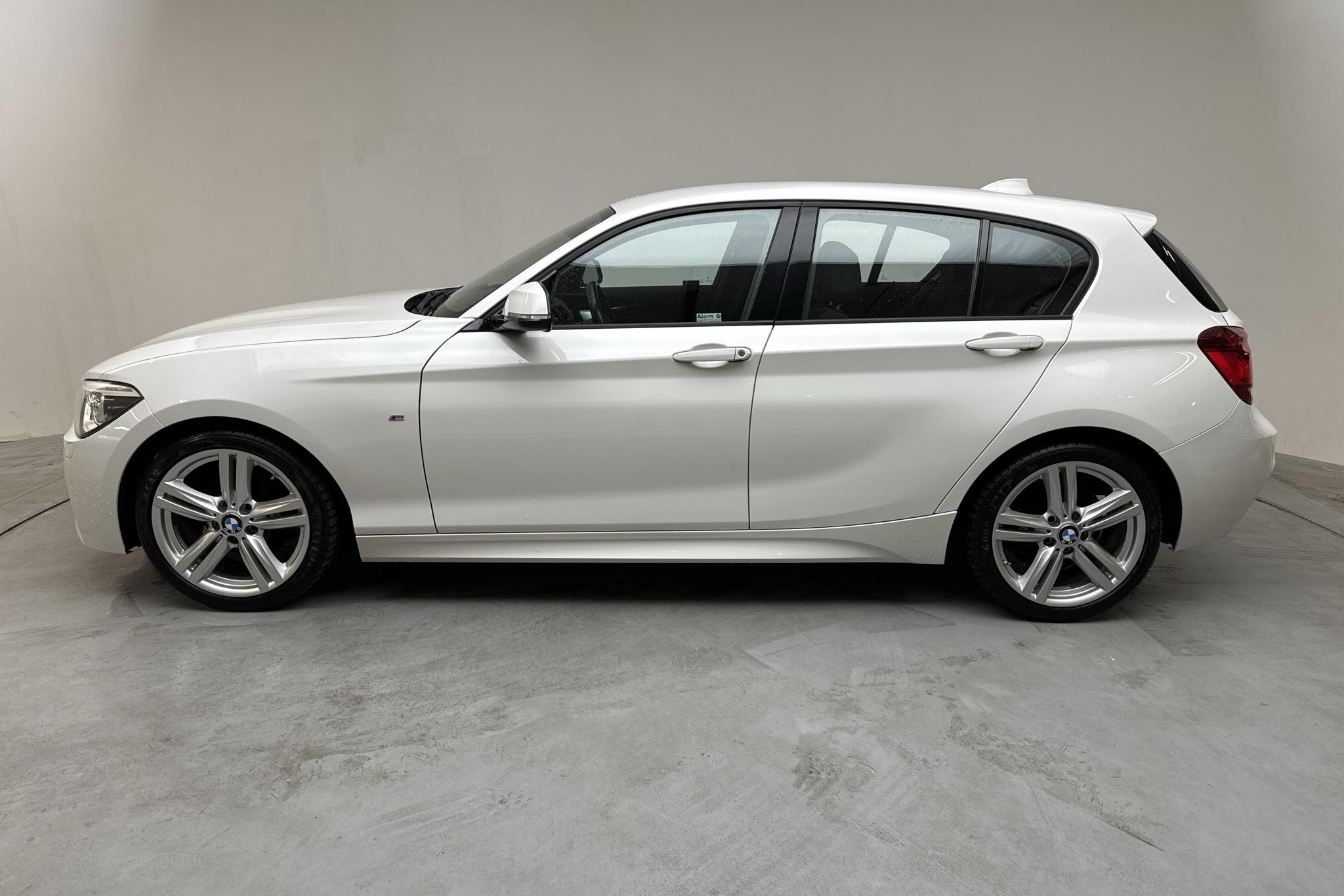 BMW 116i 5dr, F20 (136hk) - 105 450 km - Manuaalinen - valkoinen - 2015
