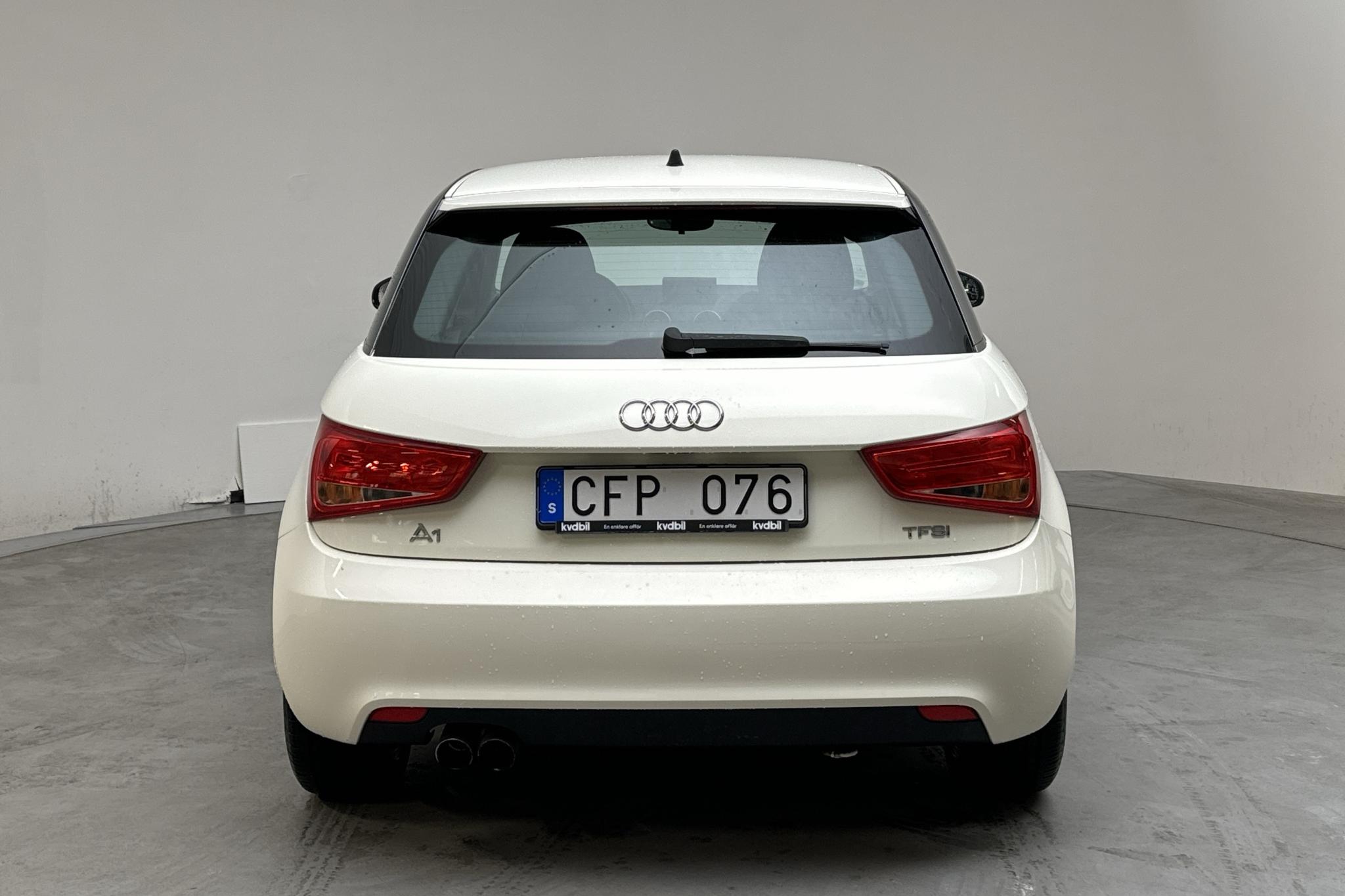 Audi A1 1.4 TFSI (122hk) - 66 680 km - Automatic - white - 2011